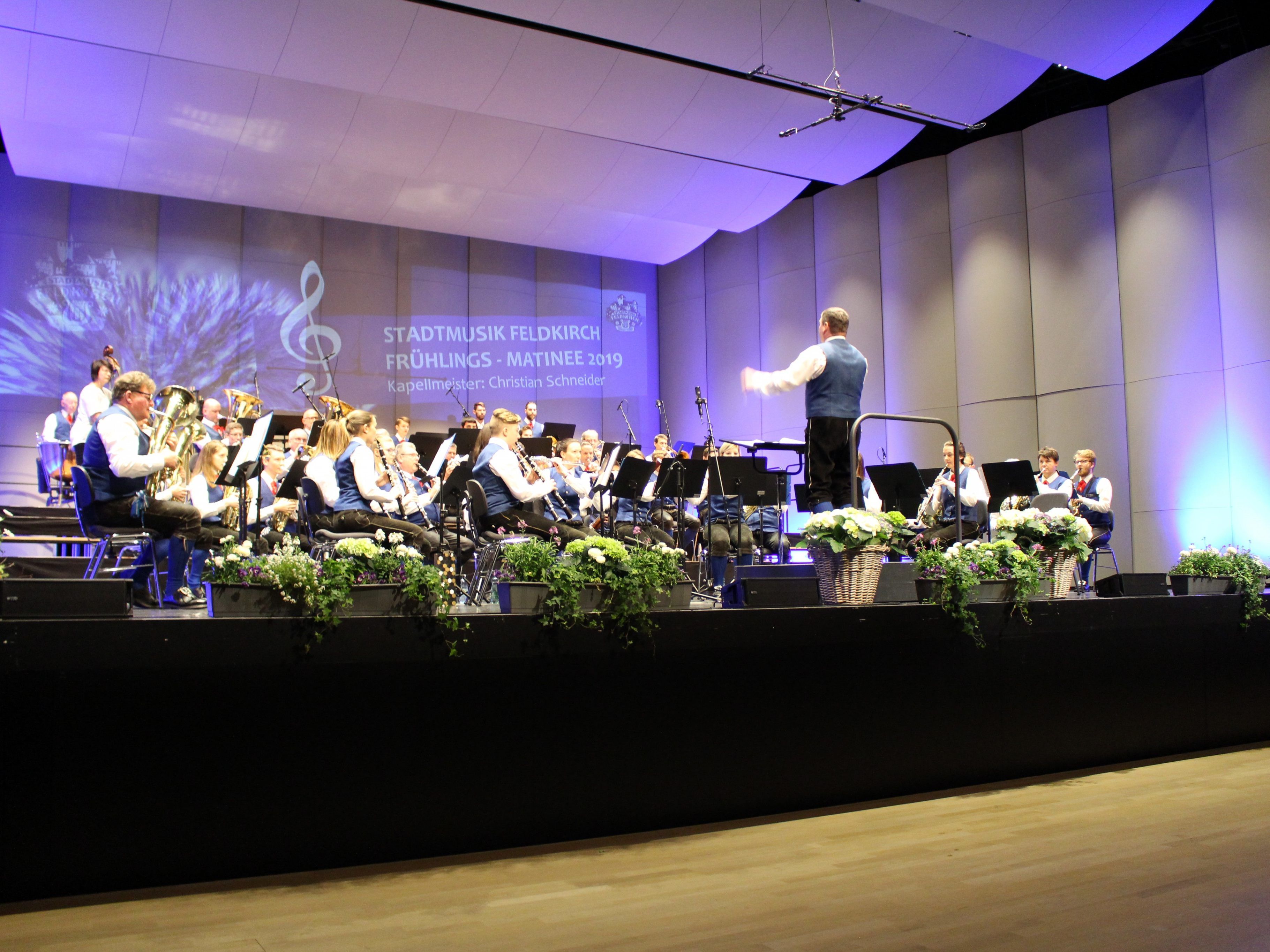 Frühlings-Matinee der Stadtmusik Feldkirch im Montforthaus