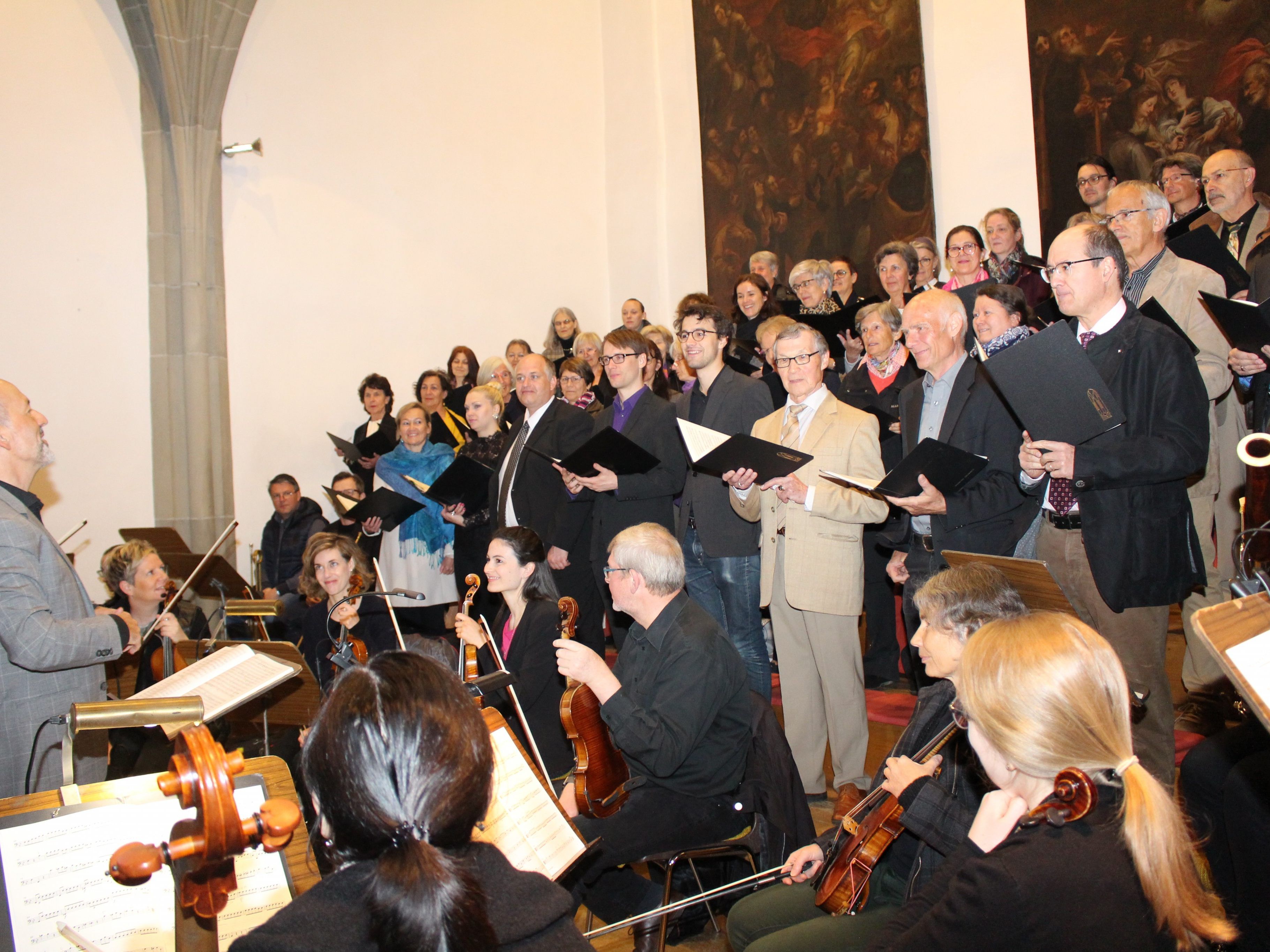 Domchor und Dommusik führten Joseph Haydns "Heiligmesse" auf.