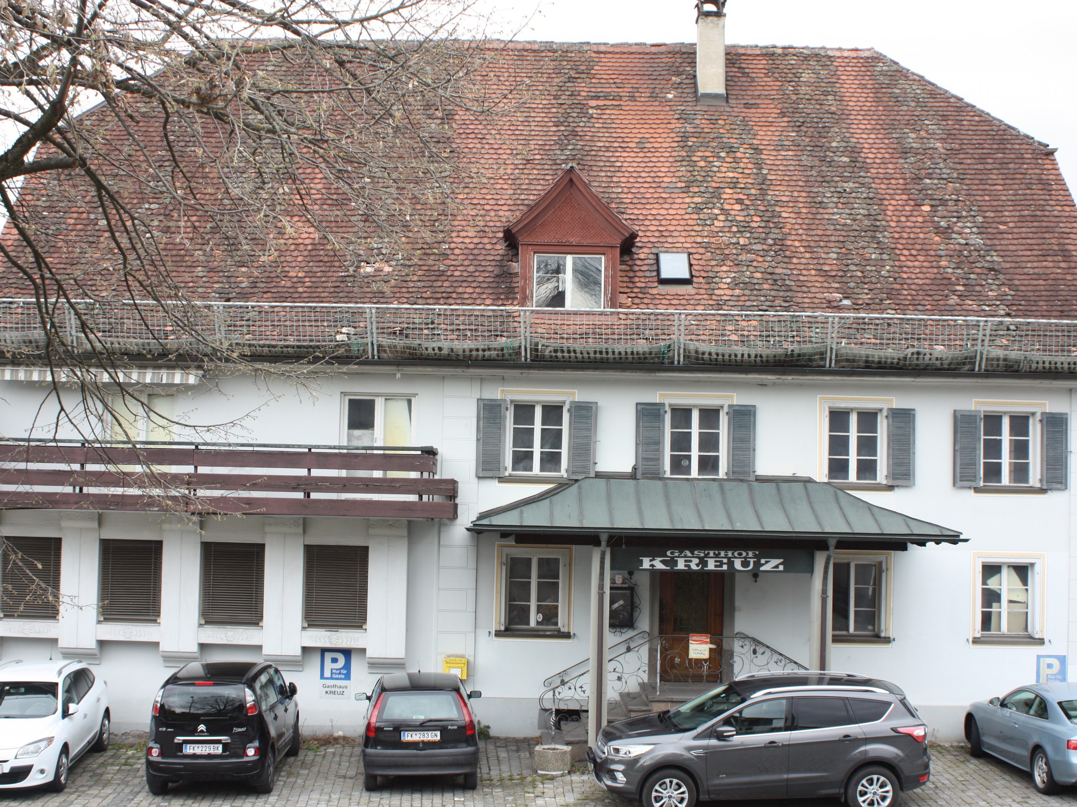 Das Gasthaus Kreuz Rankweil wird abgerissen und neu aufgebaut