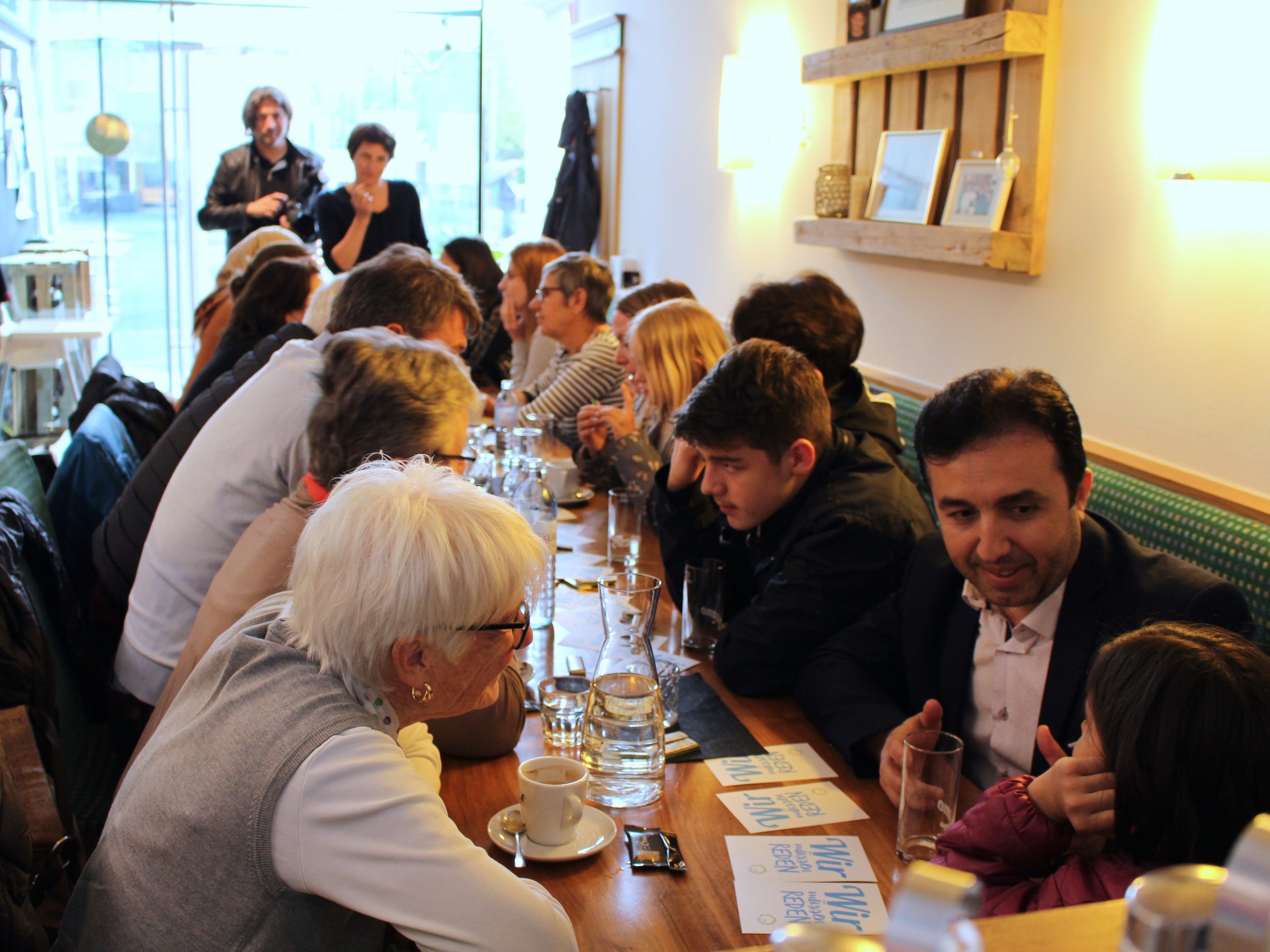 Die beliebte "Sprechstunde der Vielfalt" ging in die dritte Runde in Lustenau. Die beliebte "Sprechstunde der Vielfalt" ging in die dritte Runde in Lustenau.
