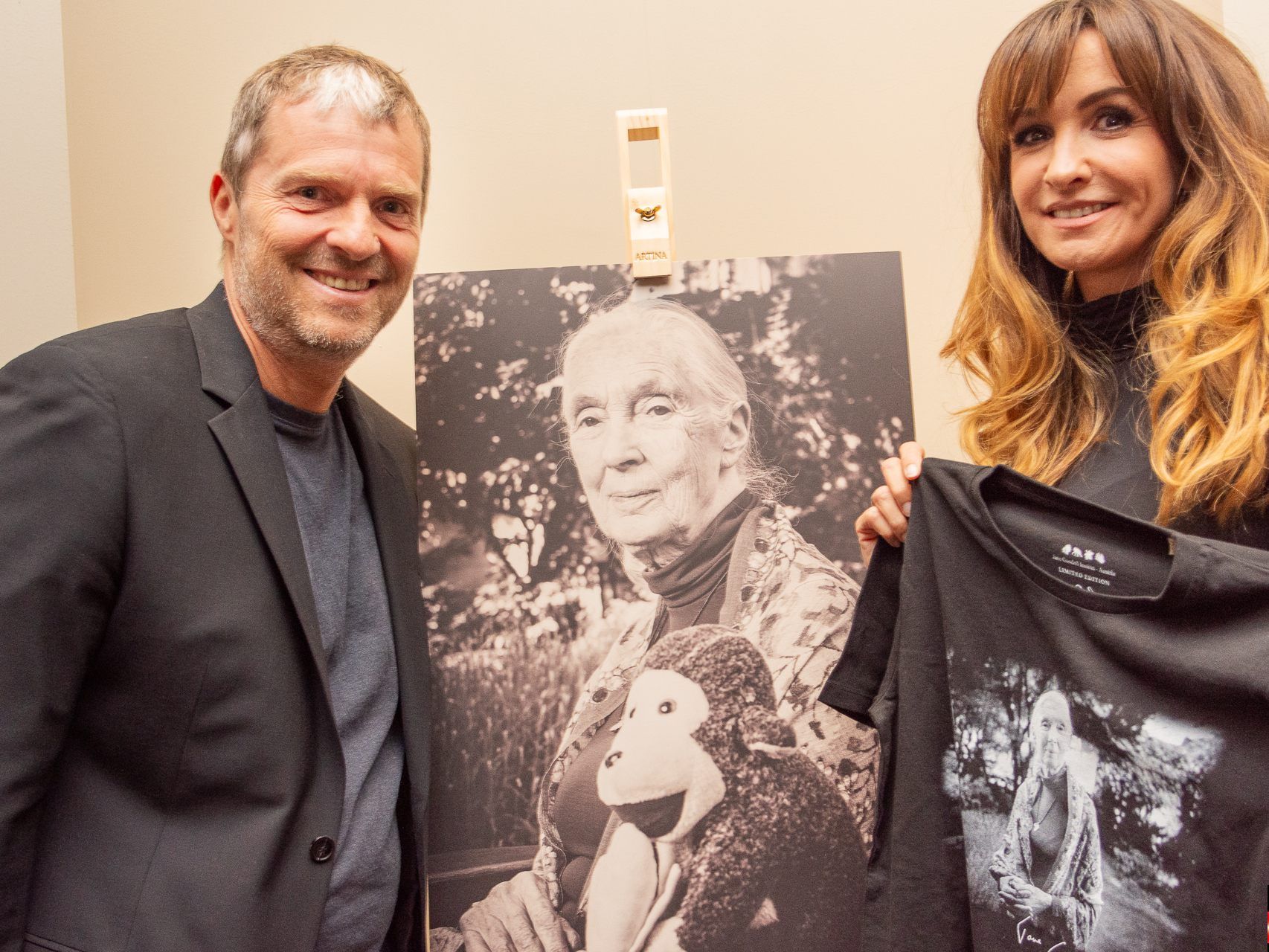 Jane Goodall zum 85.Geburtstag - Austellung von Manfred Baumann - Hotel Bristol Wien - 03.04.2019