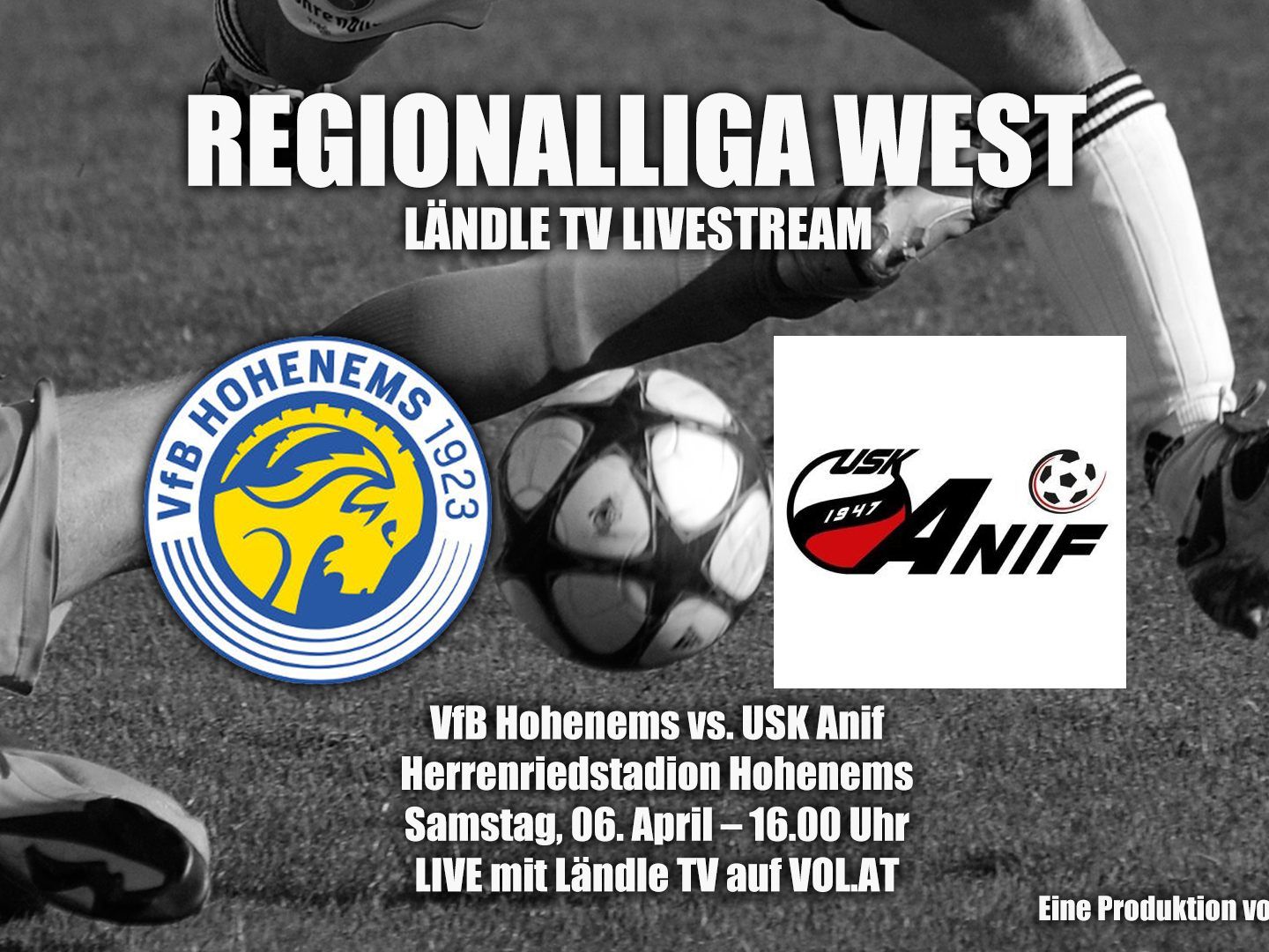 VfB Hohenems vs USK Anif