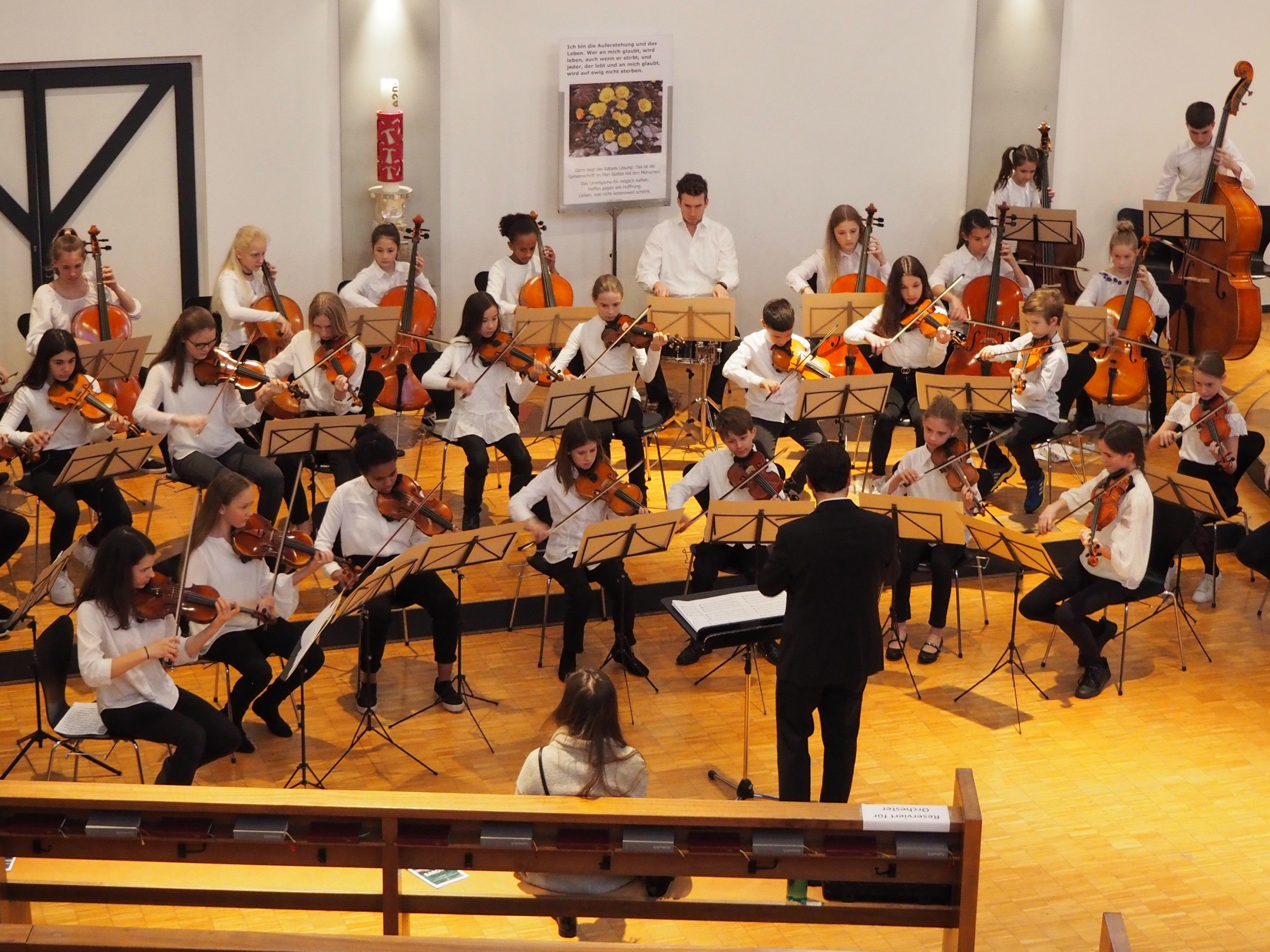 Das Schülerorchester der Musikschule Tonart
