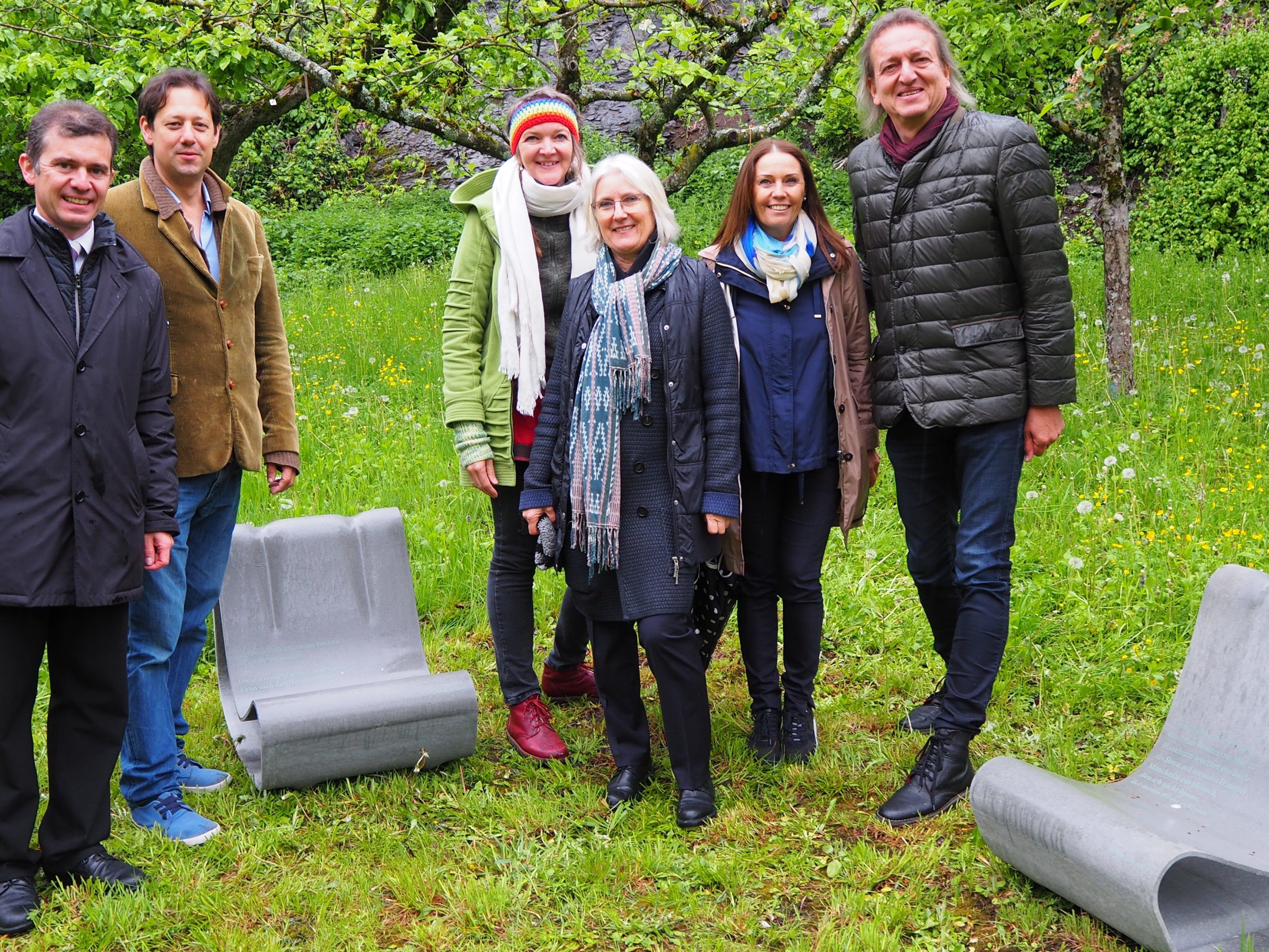 Trotz schlechtem Wetter war der Garten gut besucht