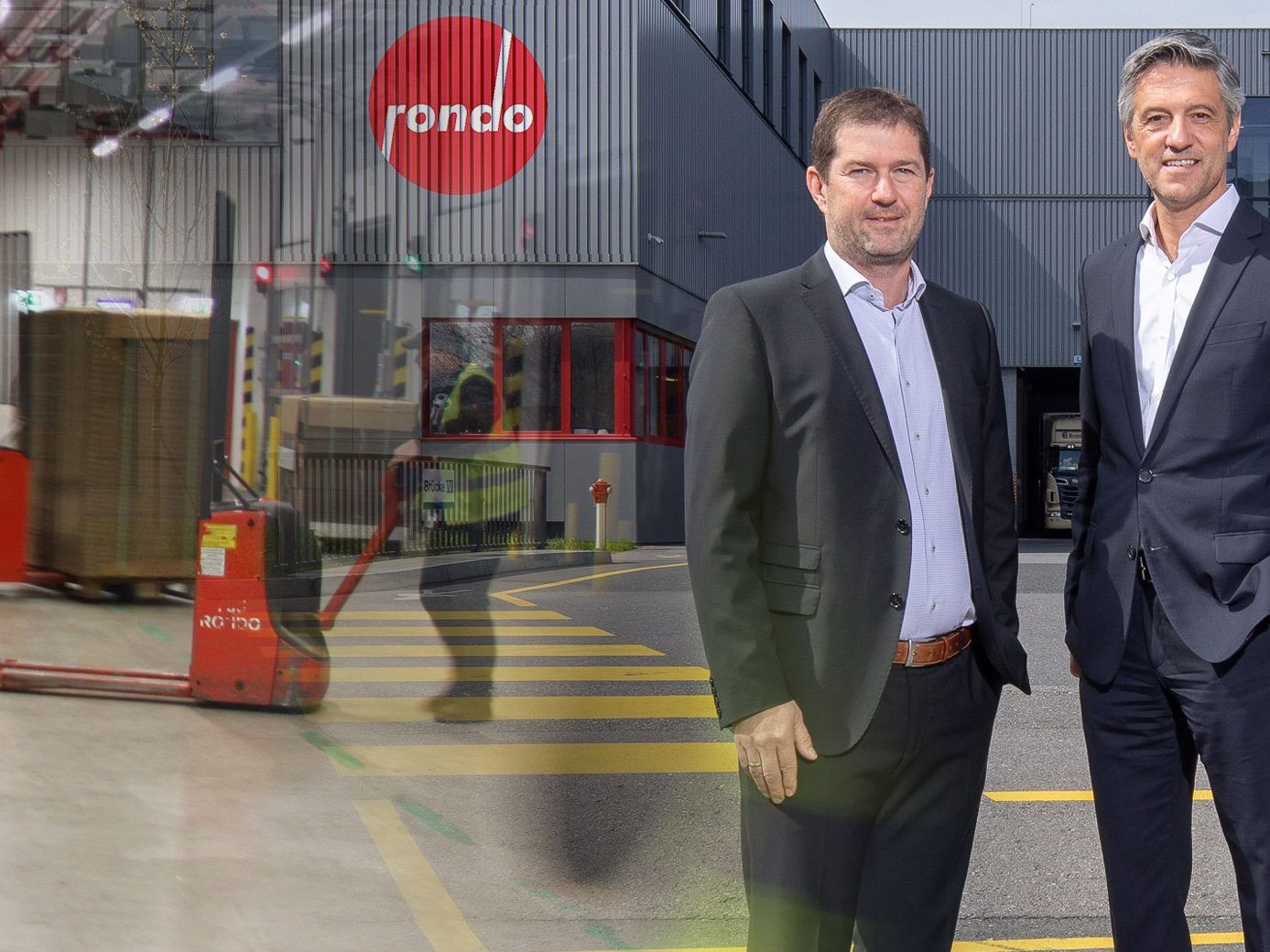 Das neue Zentrum der Rondo Ganahl AG hat viele Vorteile gegenüber dem alten Blocklager