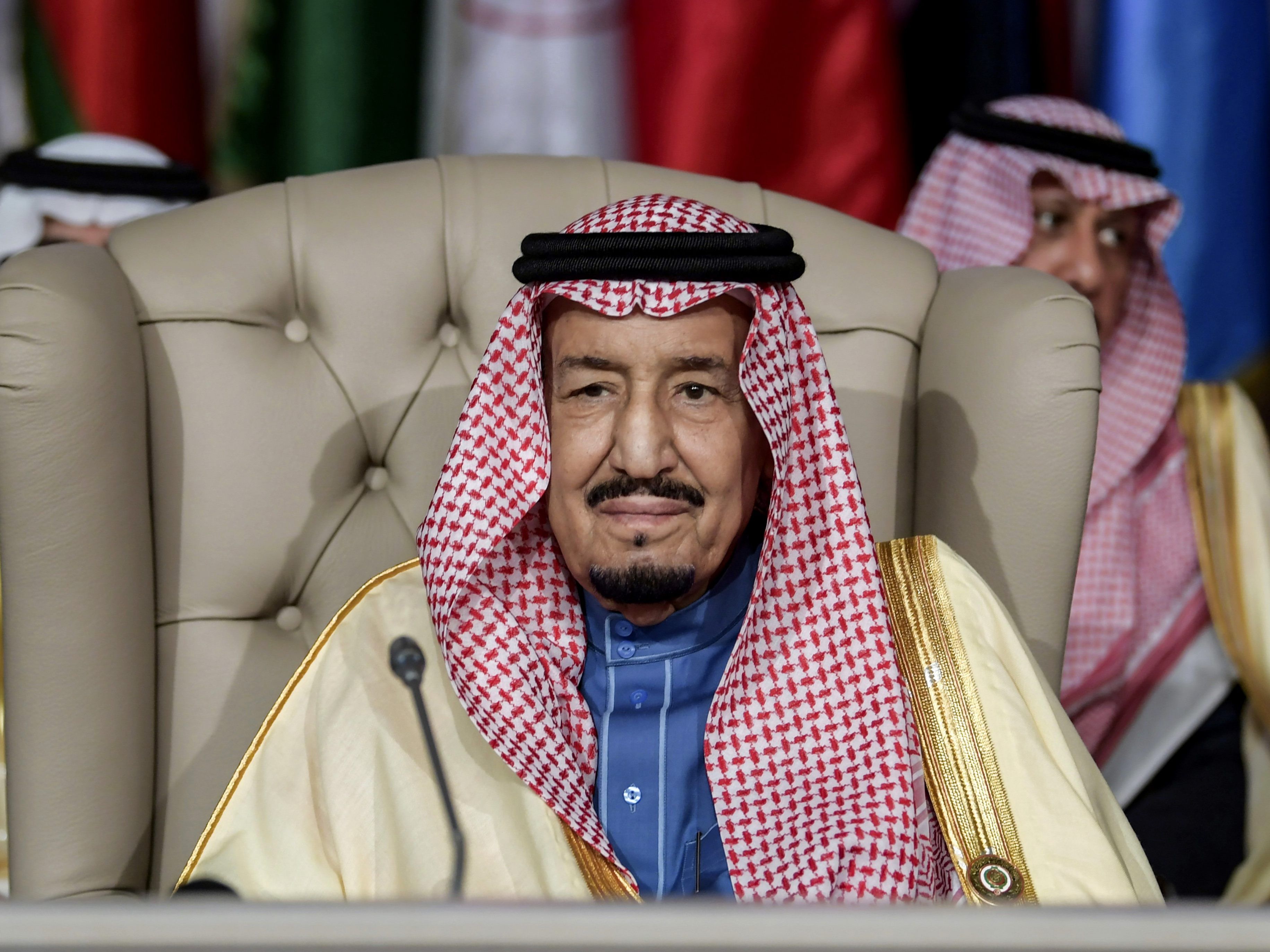 Saudi Arabiens Machthaber Salman.