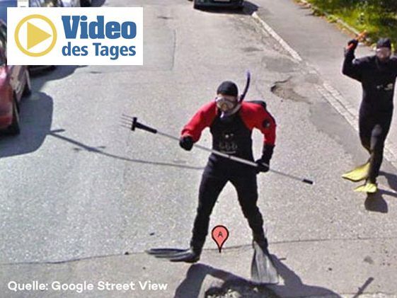 Allerhand kuriose und witzige Schnappschüsse auf Google Street View.