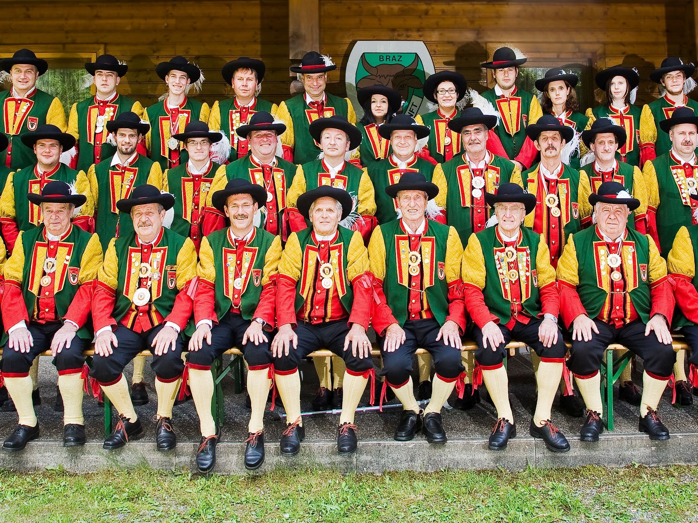 Vorarlbergs Narretei gibt sich ein Stelldichein bei der Funkenzunft Braz. Vorarlbergs Narretei gibt sich ein Stelldichein bei der Funkenzunft Braz.