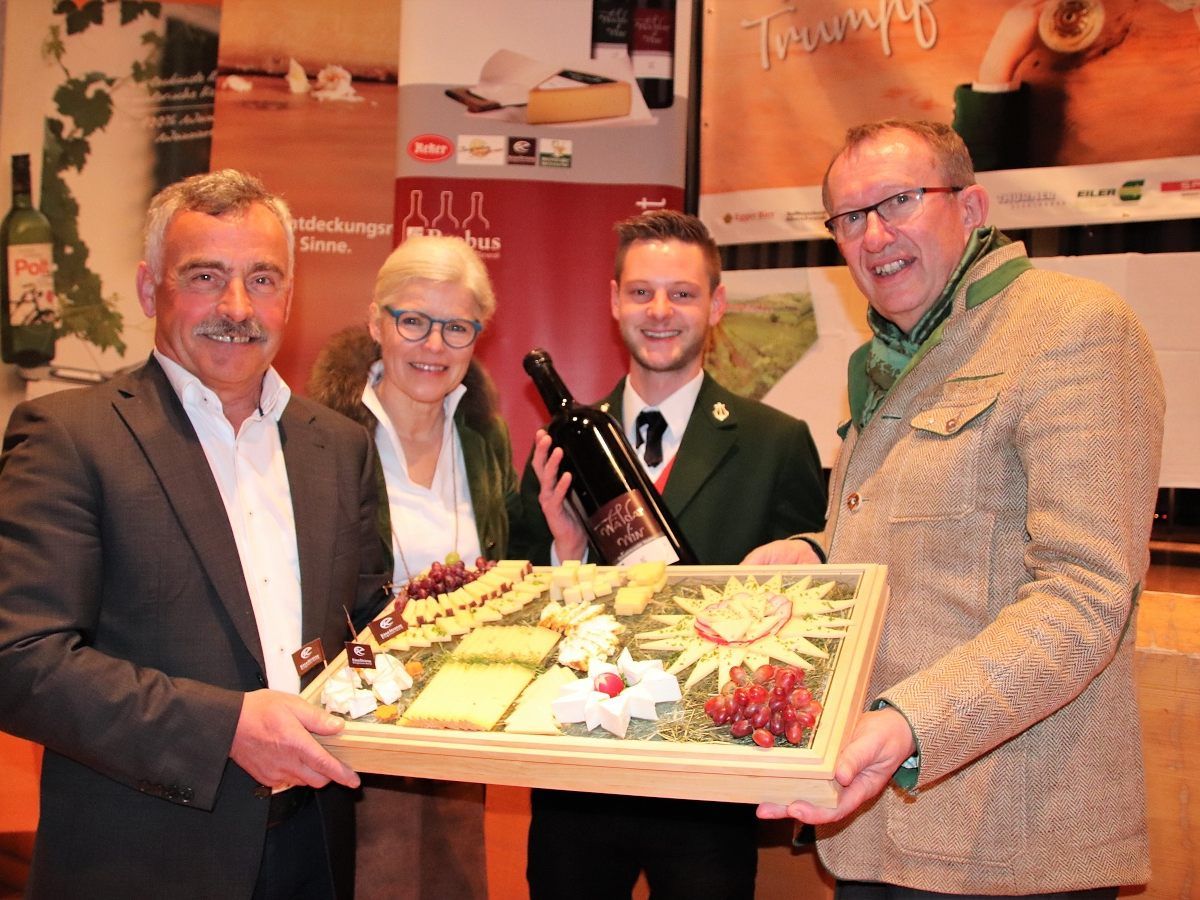 Max Bereuter, Angelika Schwarzmann, Benjamin Bereuter und Toni Honsig.
