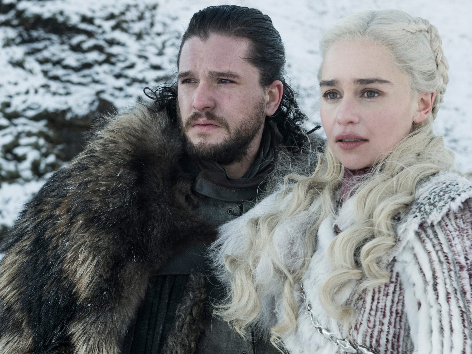 Jon Snow und Daenerys Targaryen.