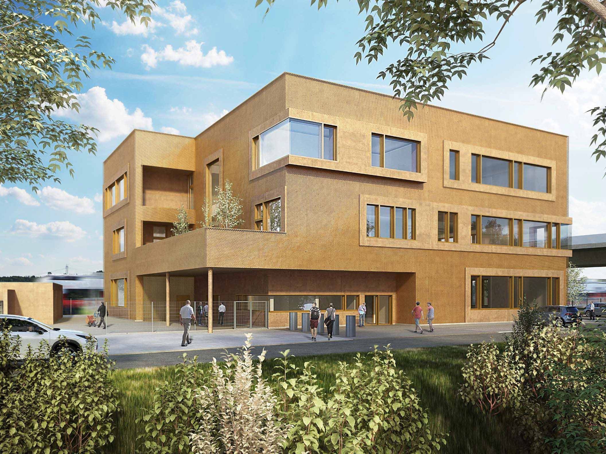 Neubau der Lehrwerkstätte am neuen Standort in Bludenz Neubau der Lehrwerkstätte am neuen Standort in Bludenz