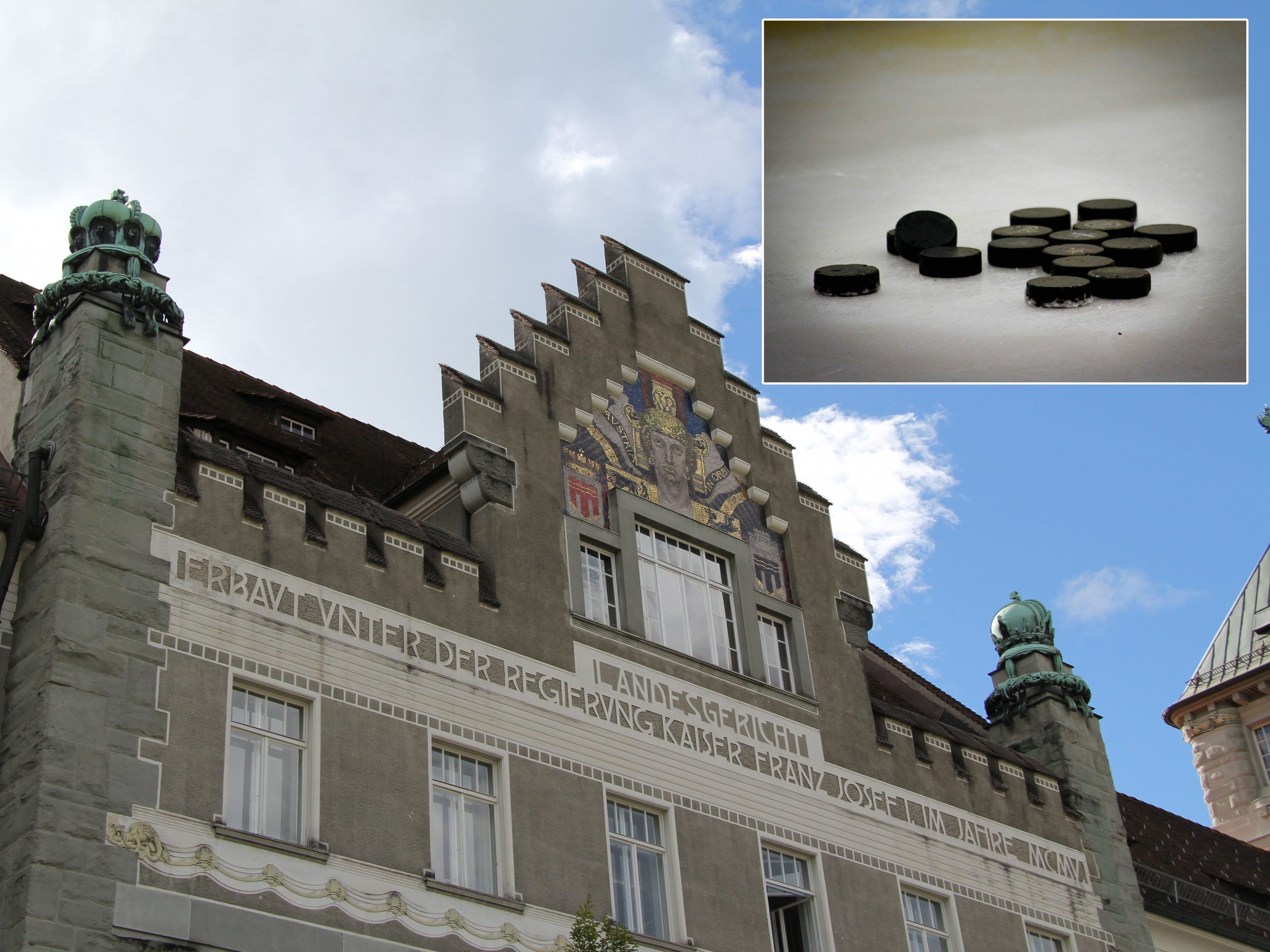 Die Stadt haftet nicht für die Verletzung durch den Puck.