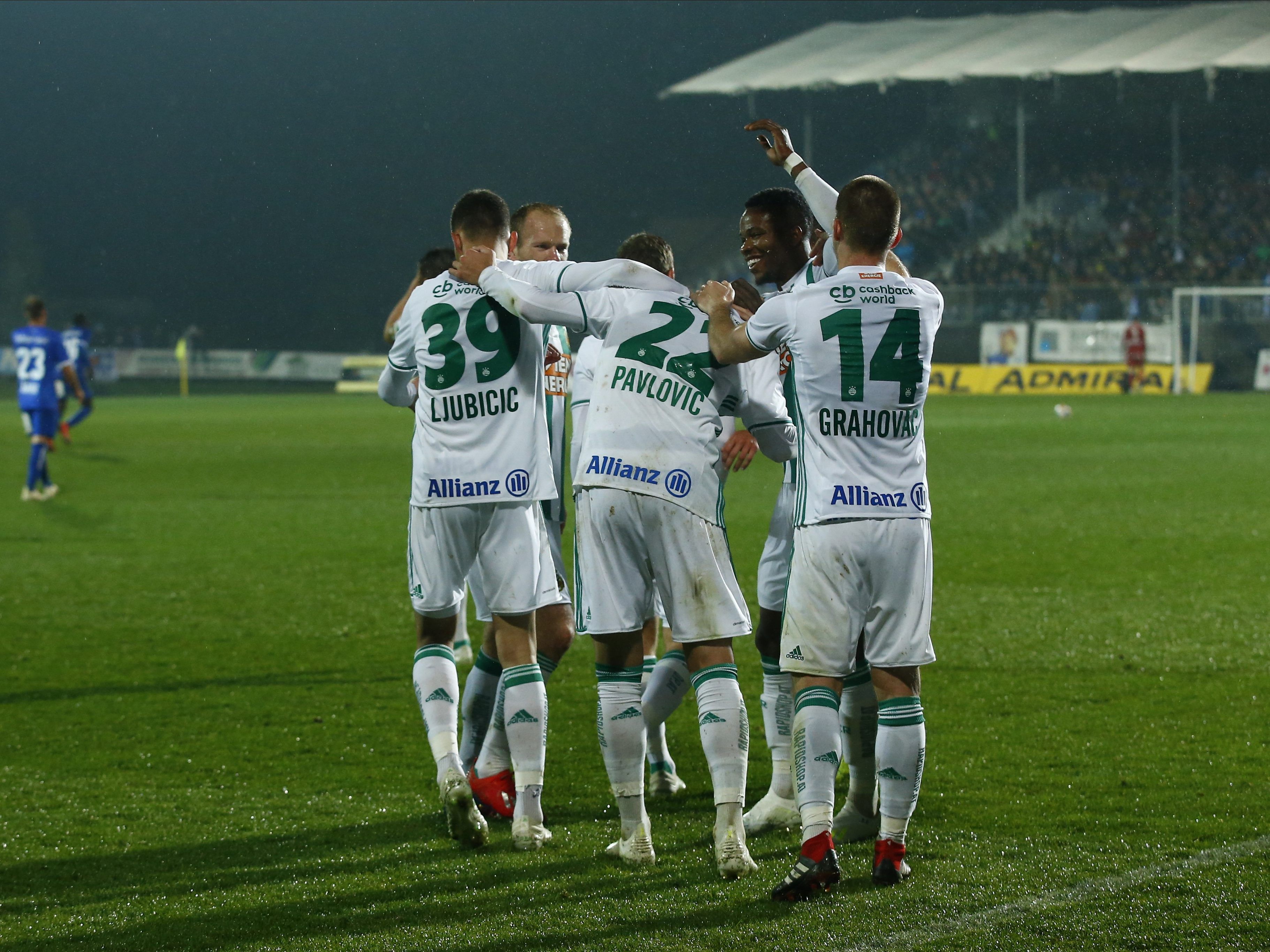 Rapid bezwang Hertberg mit 4:2. Rapid bezwang Hertberg mit 4:2.