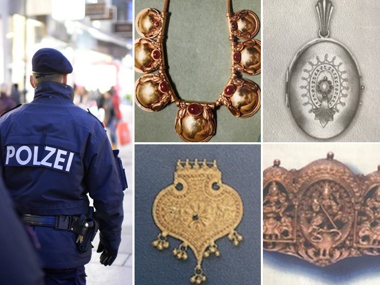 Mehrere Schmuckstücke wurden aus der Wohnung gestohlen. Mehrere Schmuckstücke wurden aus der Wohnung gestohlen.