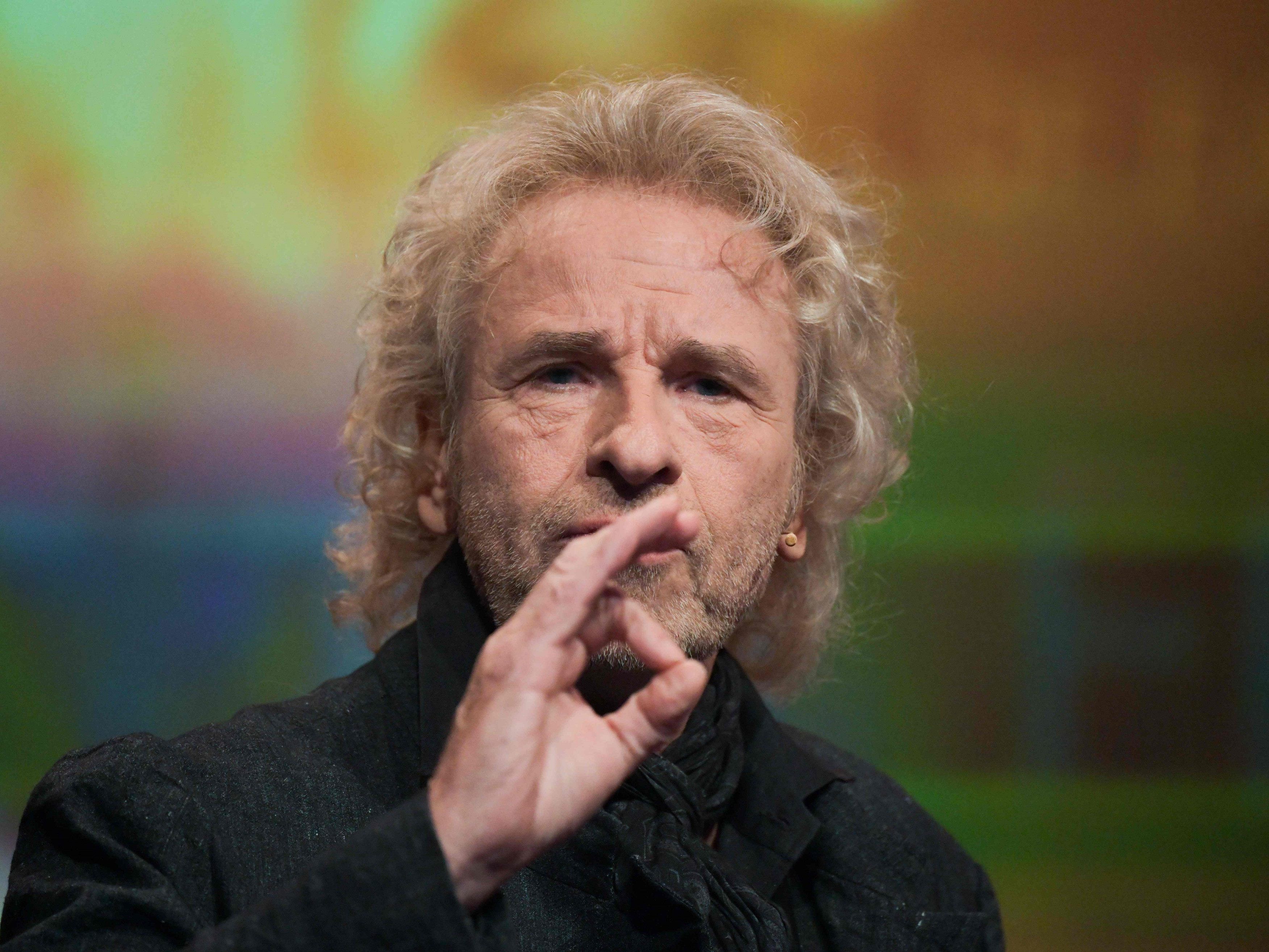 Show-Moderator Thomas Gottschalk. Show-Moderator Thomas Gottschalk.