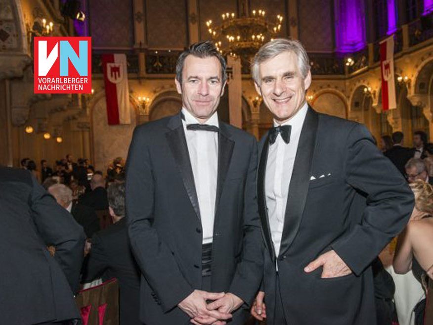 Michael Linhart (r.) machte sich vor Ort ein Bild.