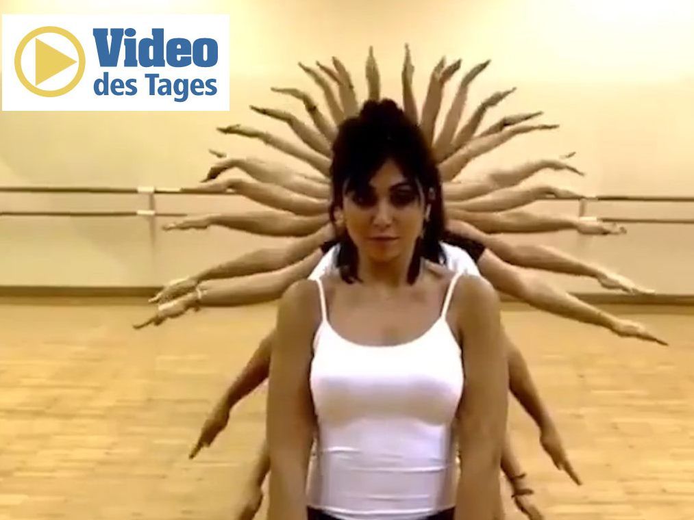 Hat diese Tänzerin unendlich viele Arme?