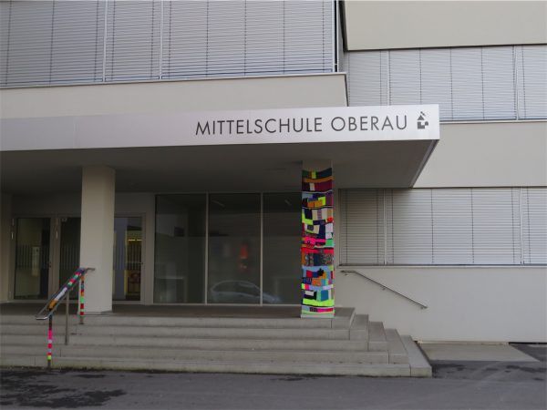 Eingang der MS Oberau Eingang der MS Oberau