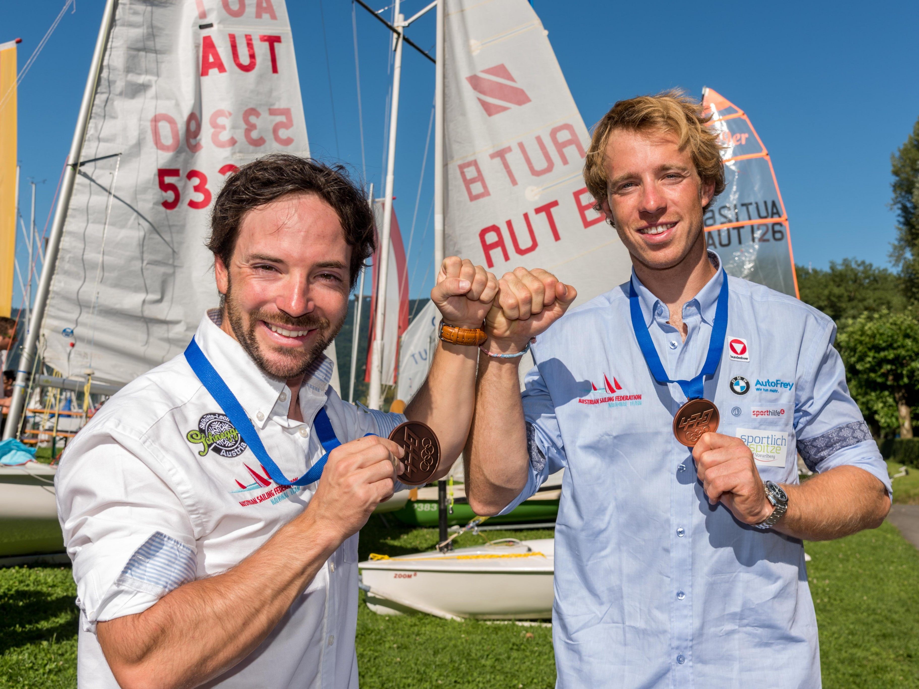 David Bargehr und Lukas Mähr.