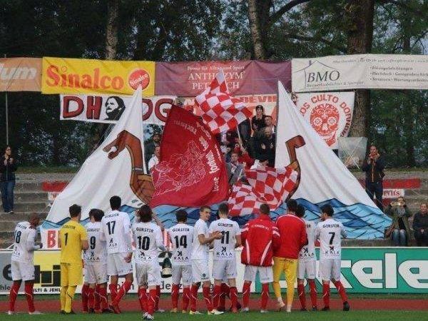 Fc Dornbirn feiert den Einzug ins VF-Cup Finale