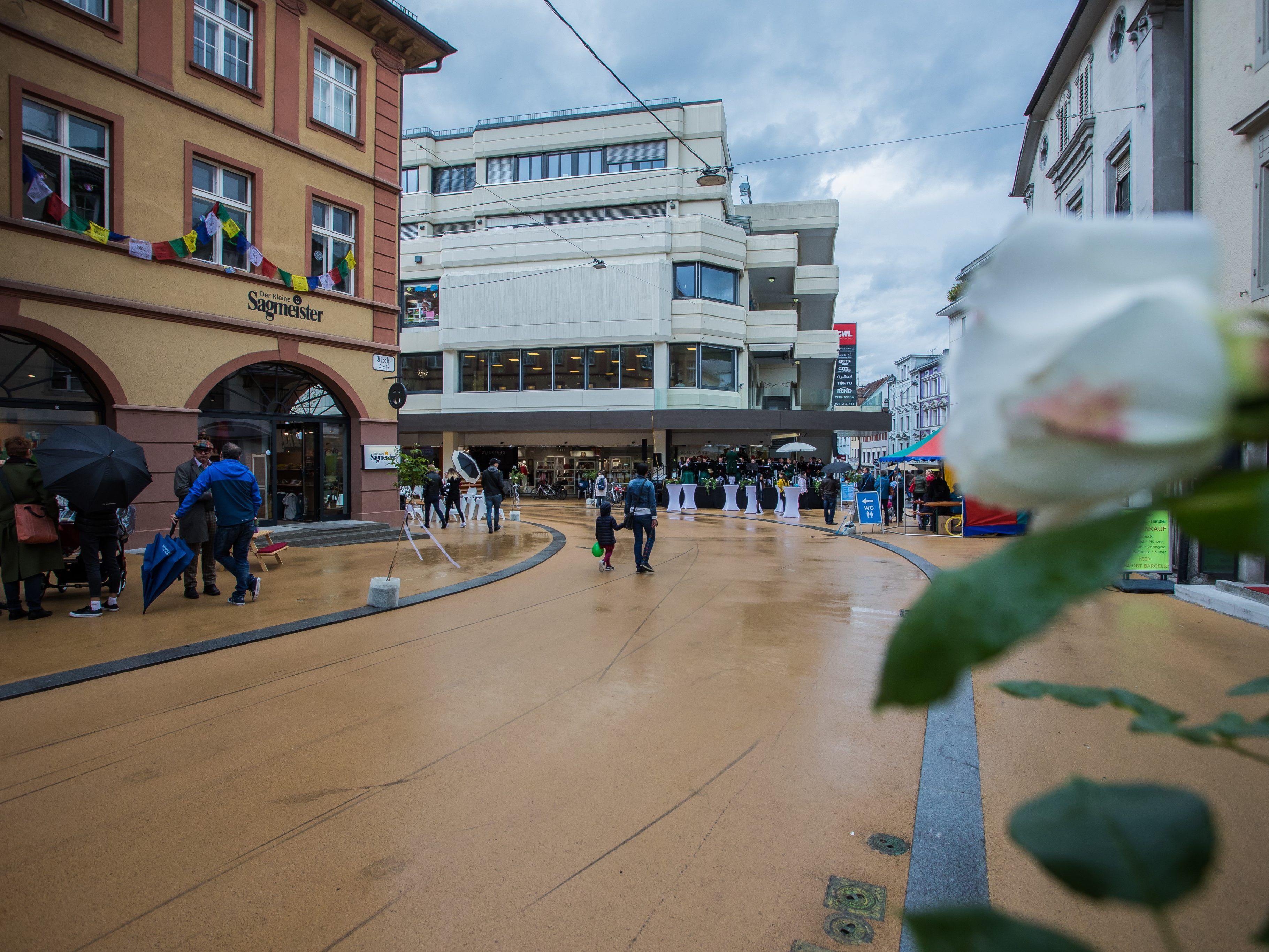 Feierliche Eröffnung der Kirchstraße und der Römerstraße