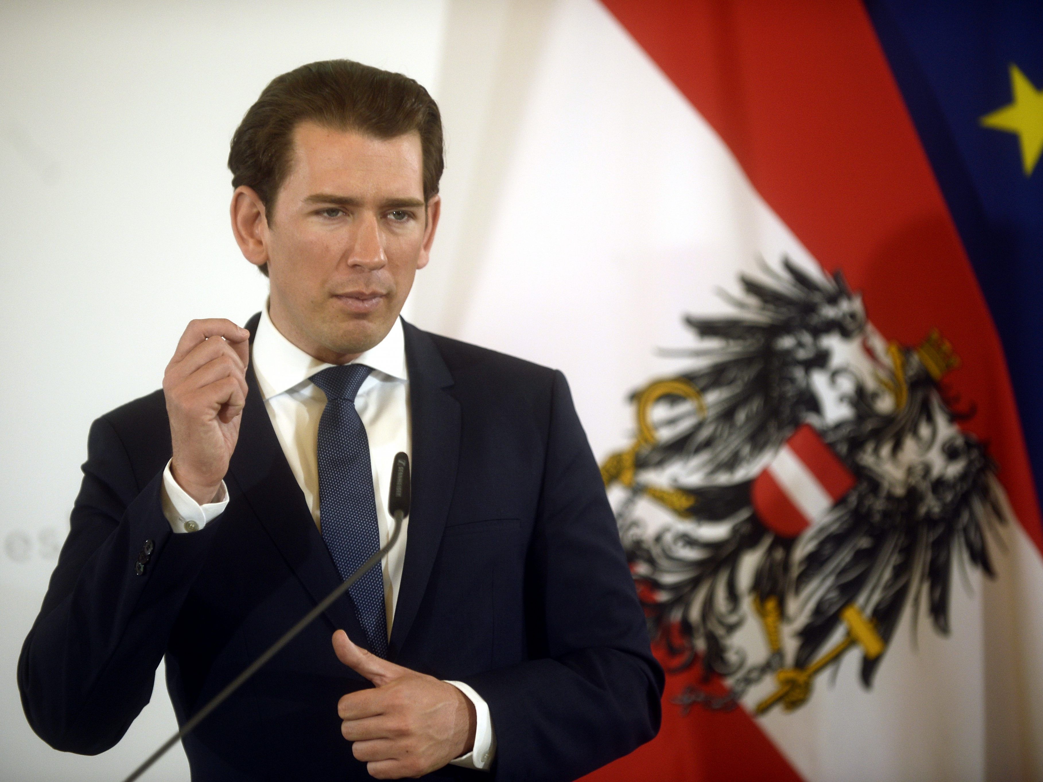 Bundeskanzler Sebastian Kurz (ÖVP) äußerte sich zum neuen EU-Vertrag