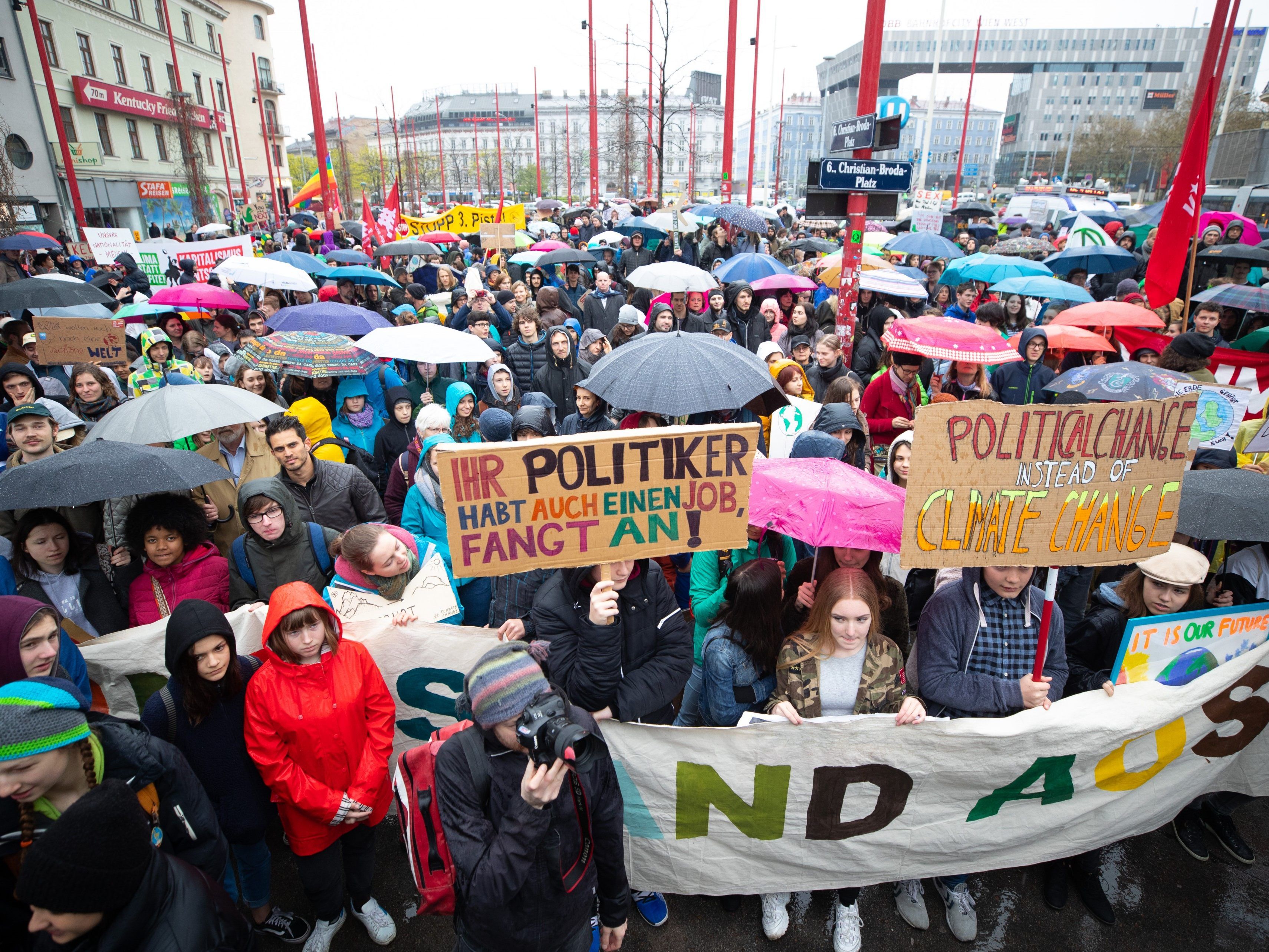 Es soll in Zukunft zu weiteren Klimaprotesten weltweit kommen.