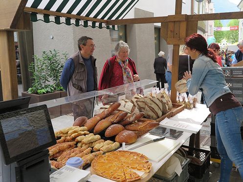 Die Bludenzer Bäcker & Konditoren präsentierten sich in der Altstadt. Die Bludenzer Bäcker & Konditoren präsentierten sich in der Altstadt.
