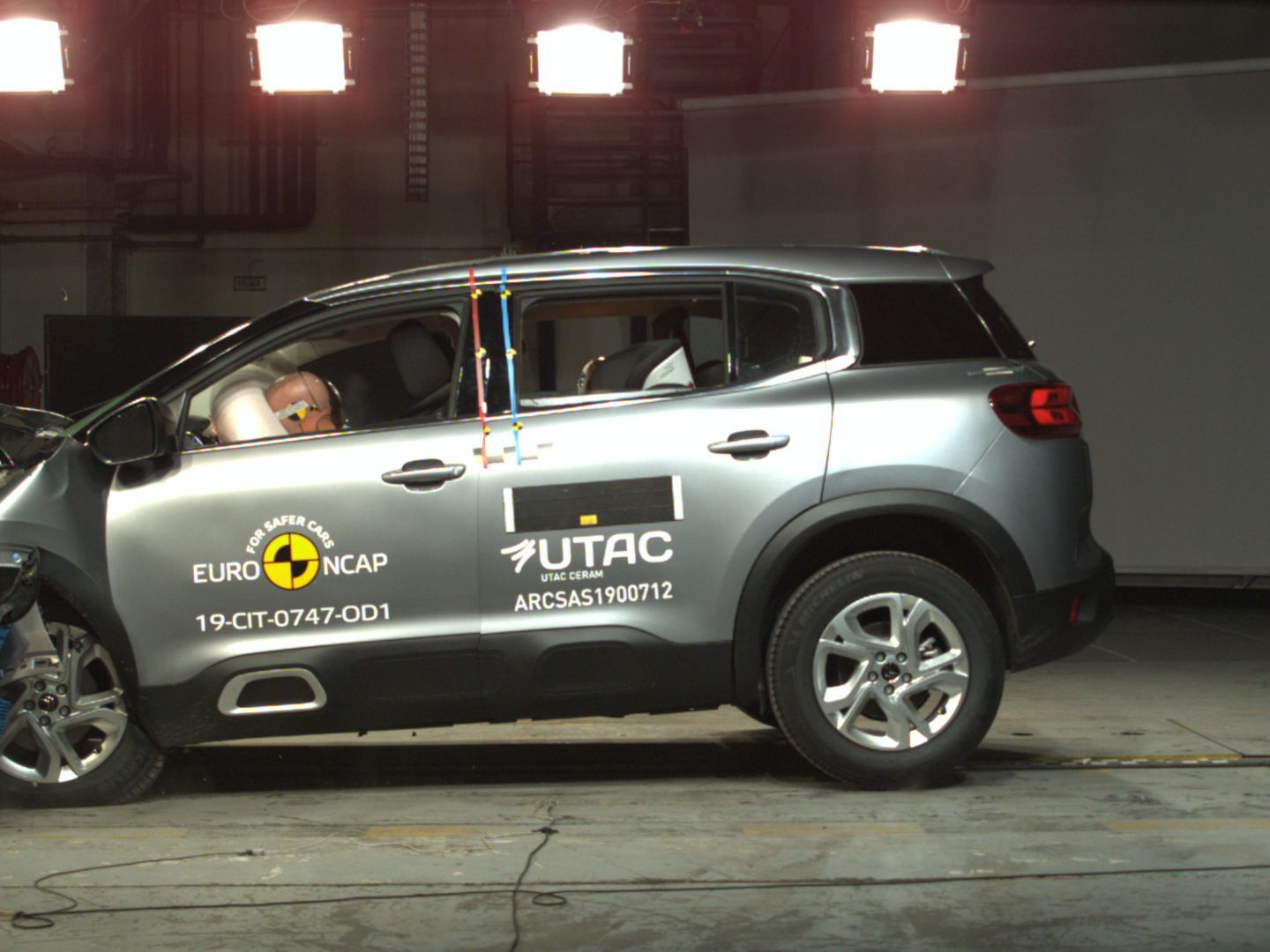 Die Ergebnisse des ÖAMTC-Crashtest fiel positiv aus. Die Ergebnisse des ÖAMTC-Crashtest fiel positiv aus.