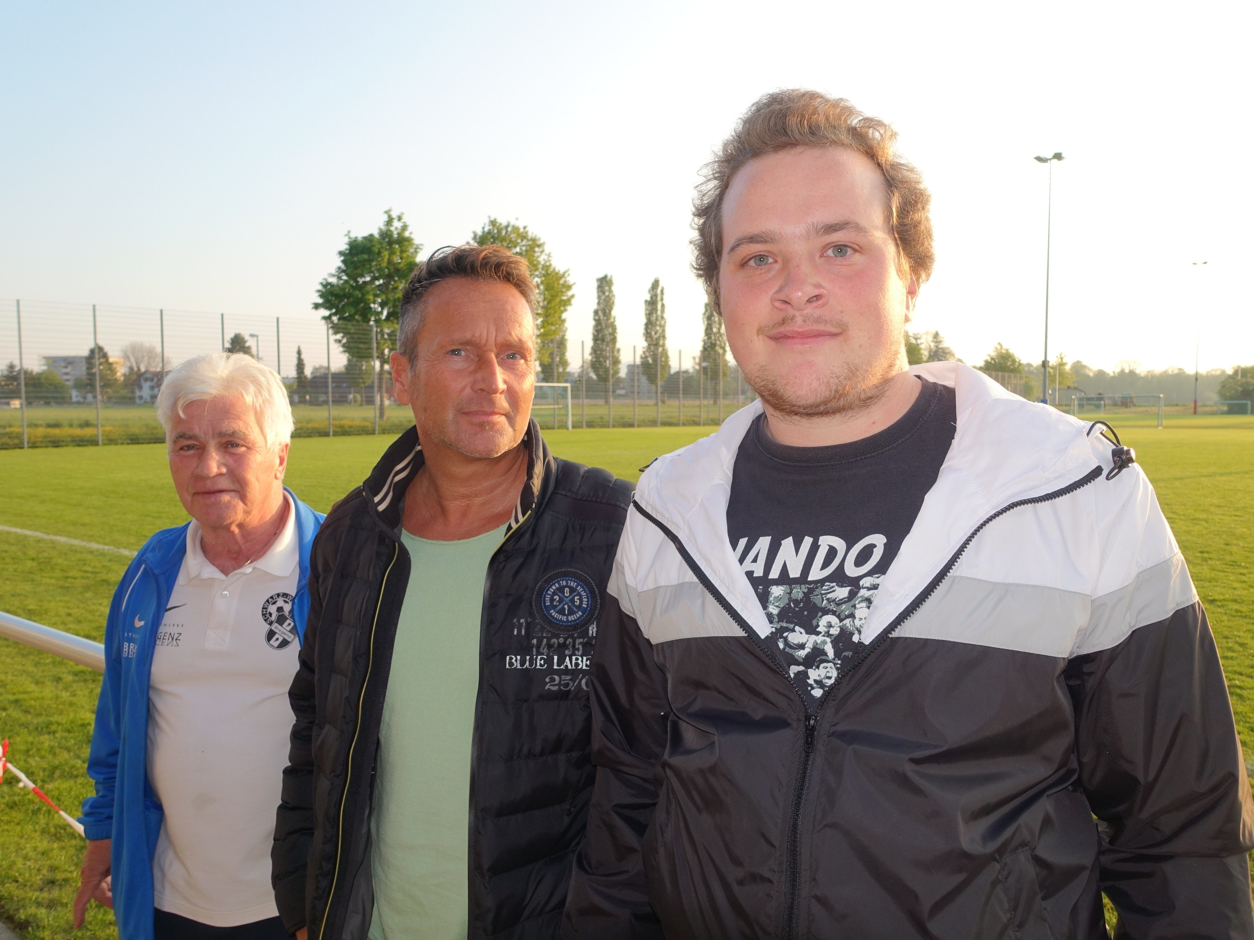 Von links nach rechts: Begle, Fricke, Fogarasi Von links nach rechts: Begle, Fricke, Fogarasi