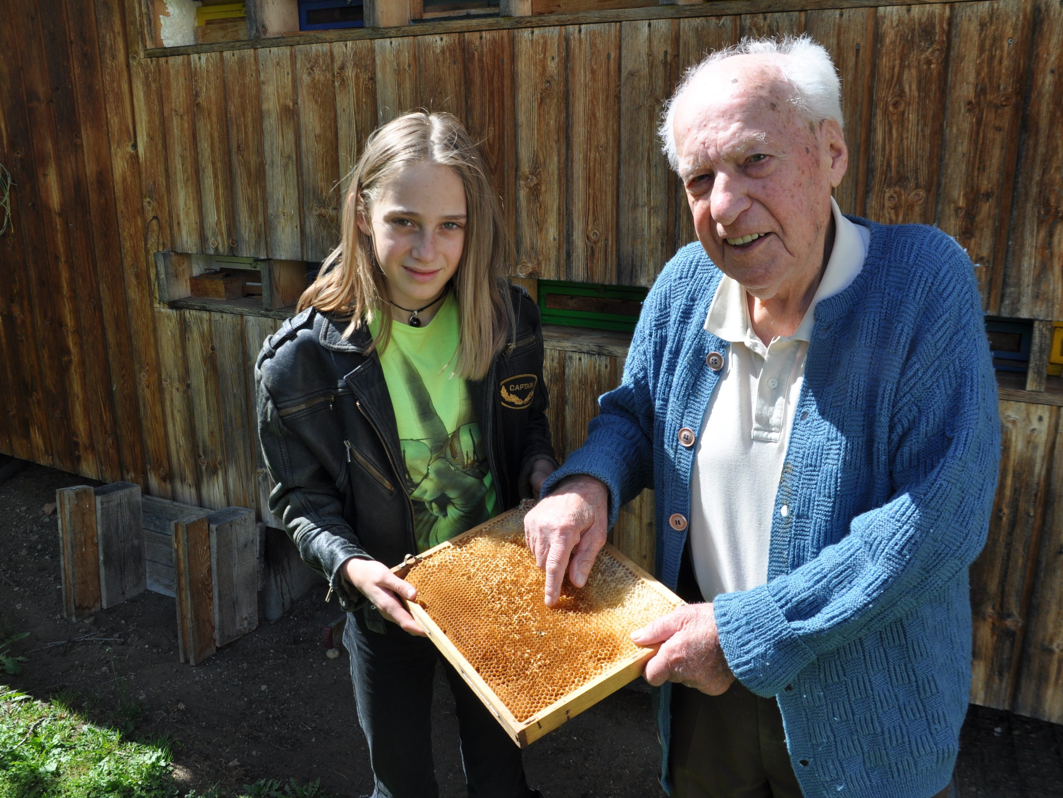 v.l.: Lea Gmeiner, Karl Mersa