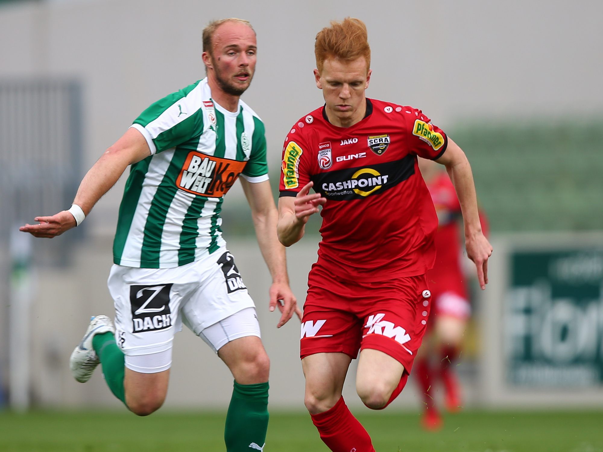 Das Spiel Mattersburg gegen Altach endete torlos.