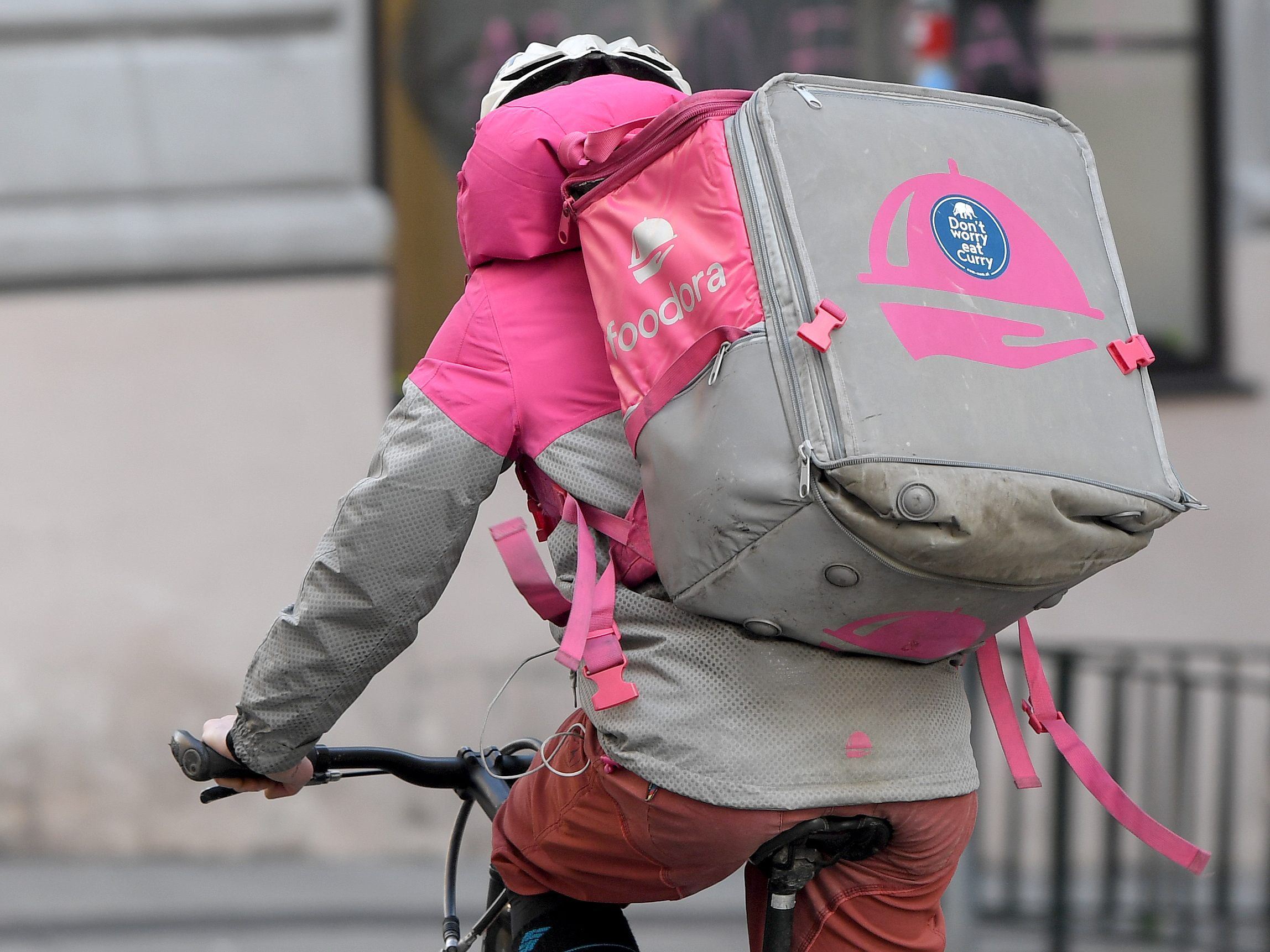 Vor allem in Wien hat die Zahl an Fahrradboten und Essenszustellern stark zugenommen.