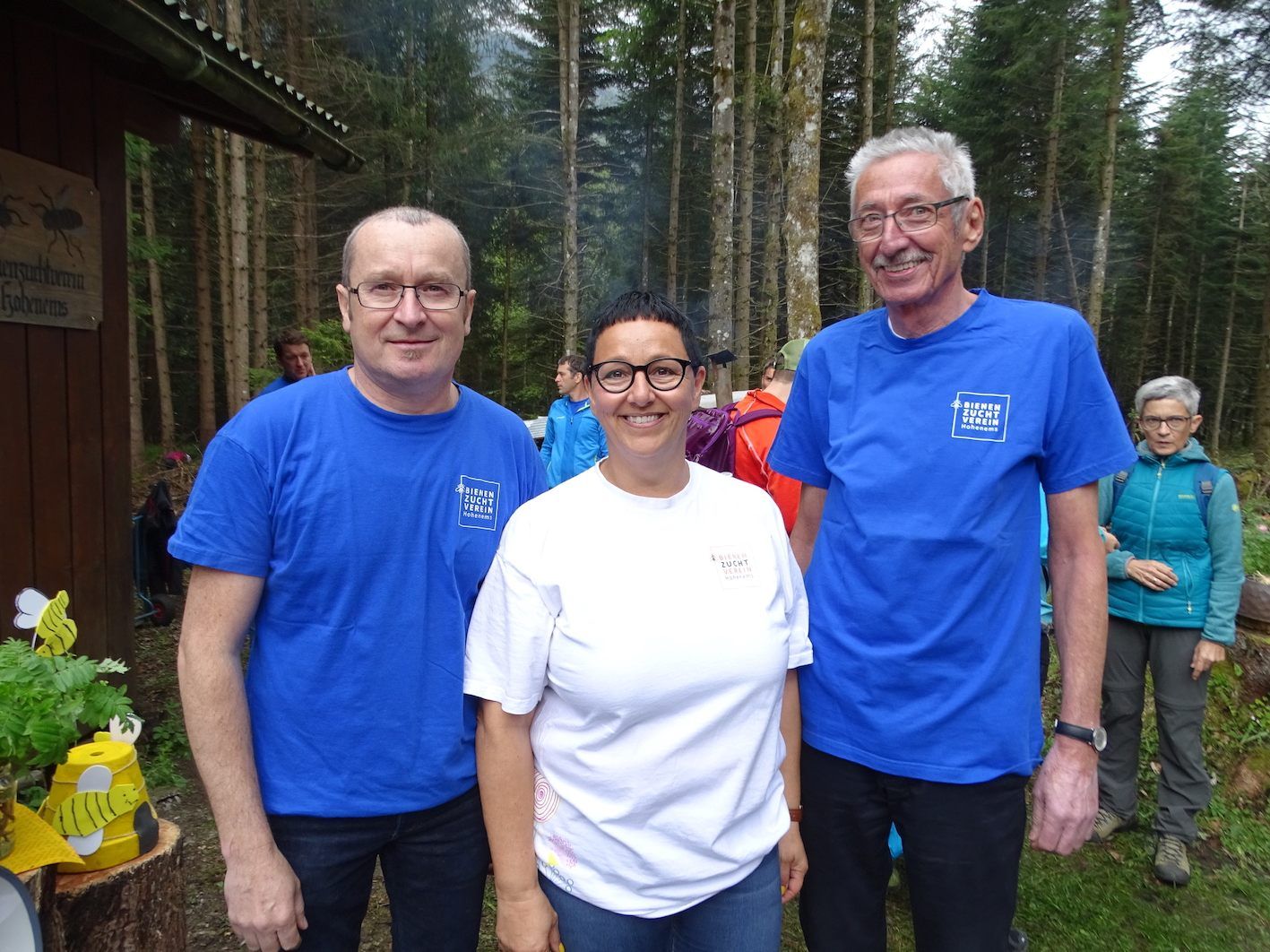 Obmann Werner Drexel, Organisatorin Andrea Dobnik und Vize Peter Buchner (v.r.) Obmann Werner Drexel, Organisatorin Andrea Dobnik und Vize Peter Buchner (v.r.)