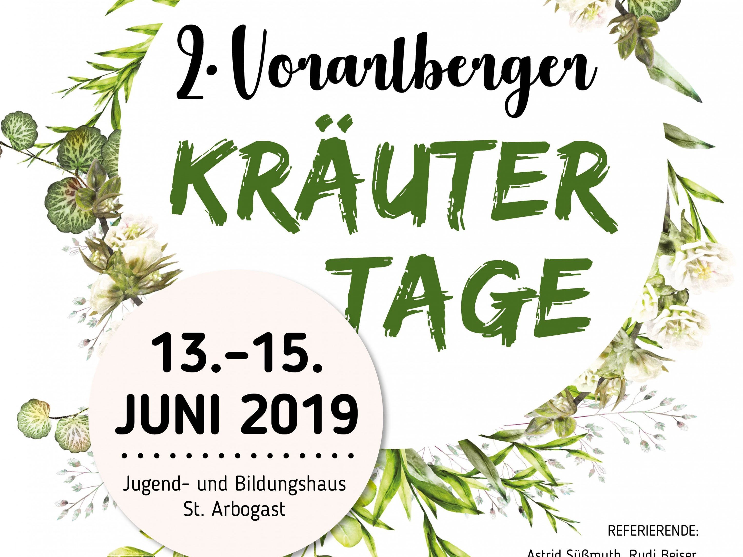 Kräuternest lädt zu Vorarlberger Kräutertagen.