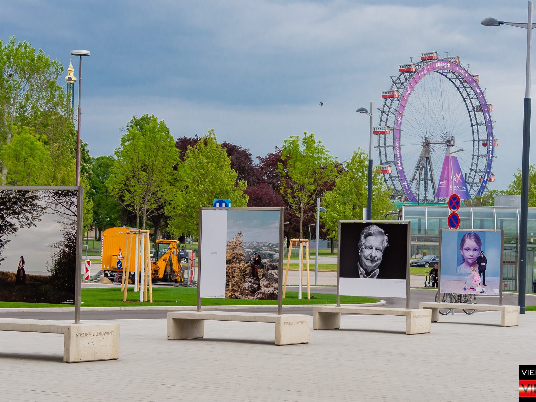 Eröffnung Open-Air-Austellung Menschenbilder 2019 - Haus der Wiener Wirtschaft - 06.05.2019