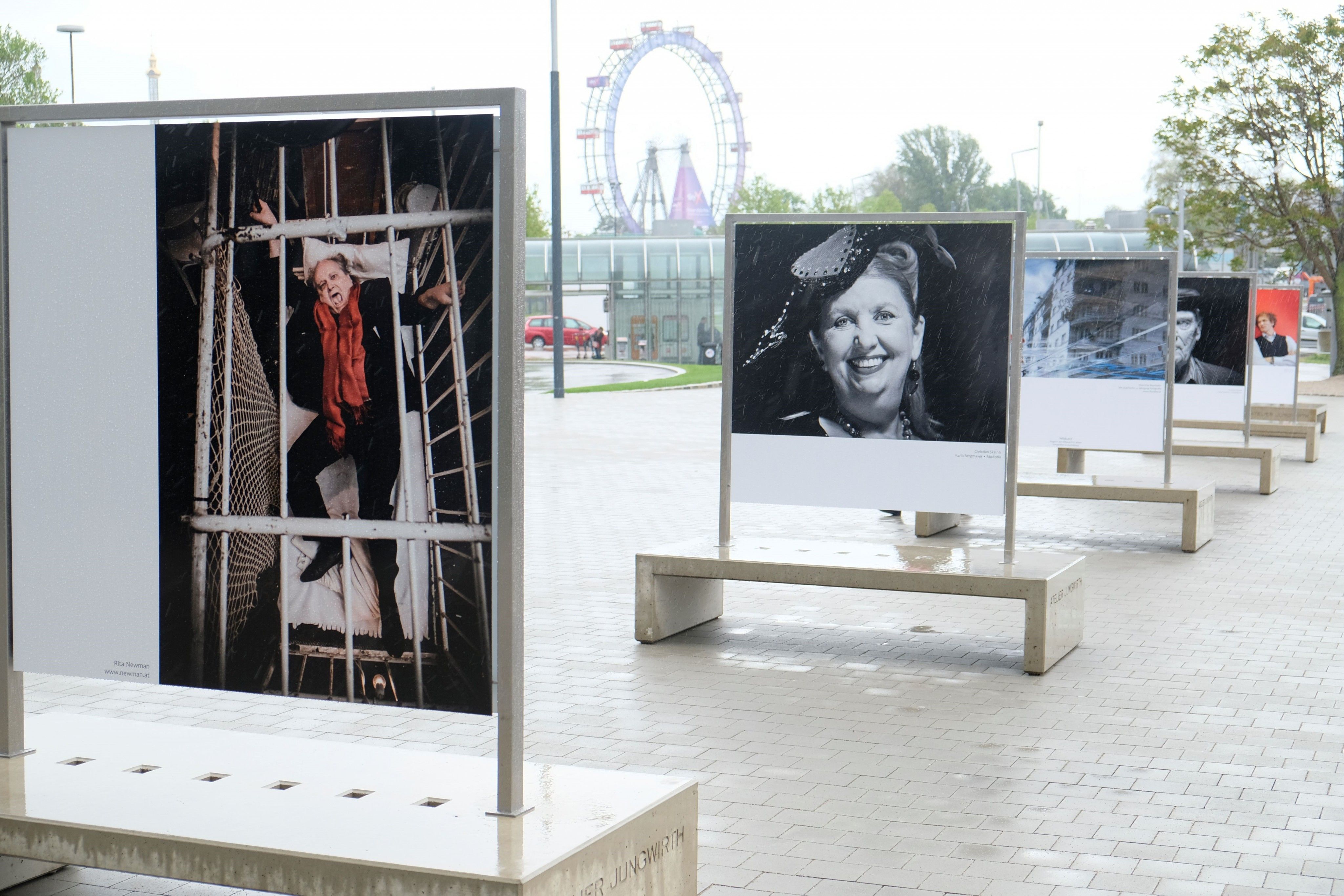 Menschenbilder in Wien. Menschenbilder in Wien.