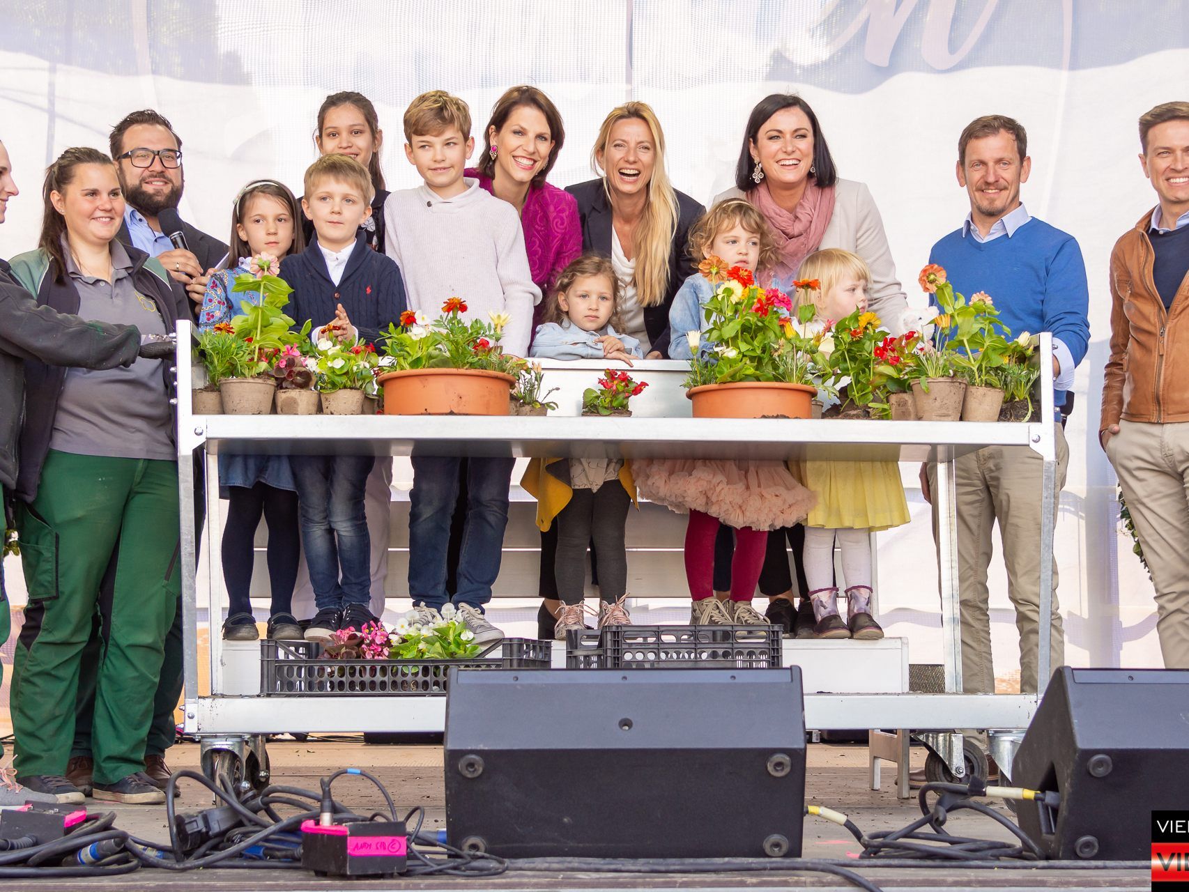 ÖVP lädt zum Familienfest-Gartenzeit 2019  - Schönbrunner Schlosspark - 01.05.2019