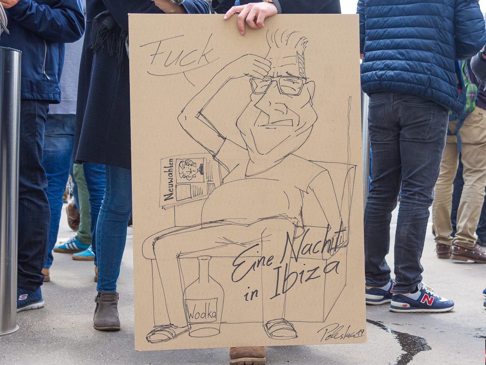 Demonstration - Heldenplatz - 18.05.2019