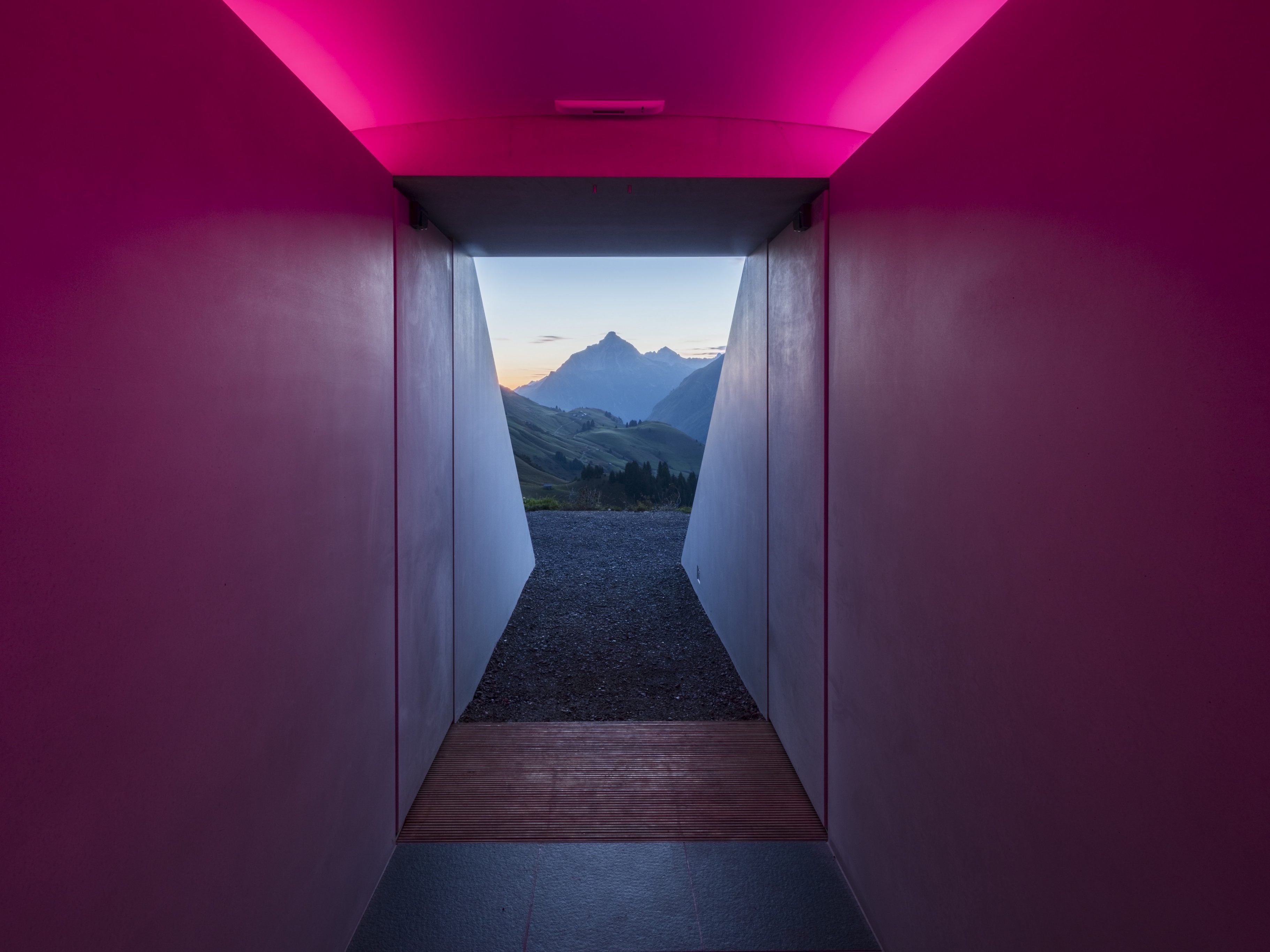 Skyspace-Lech von James Turrell