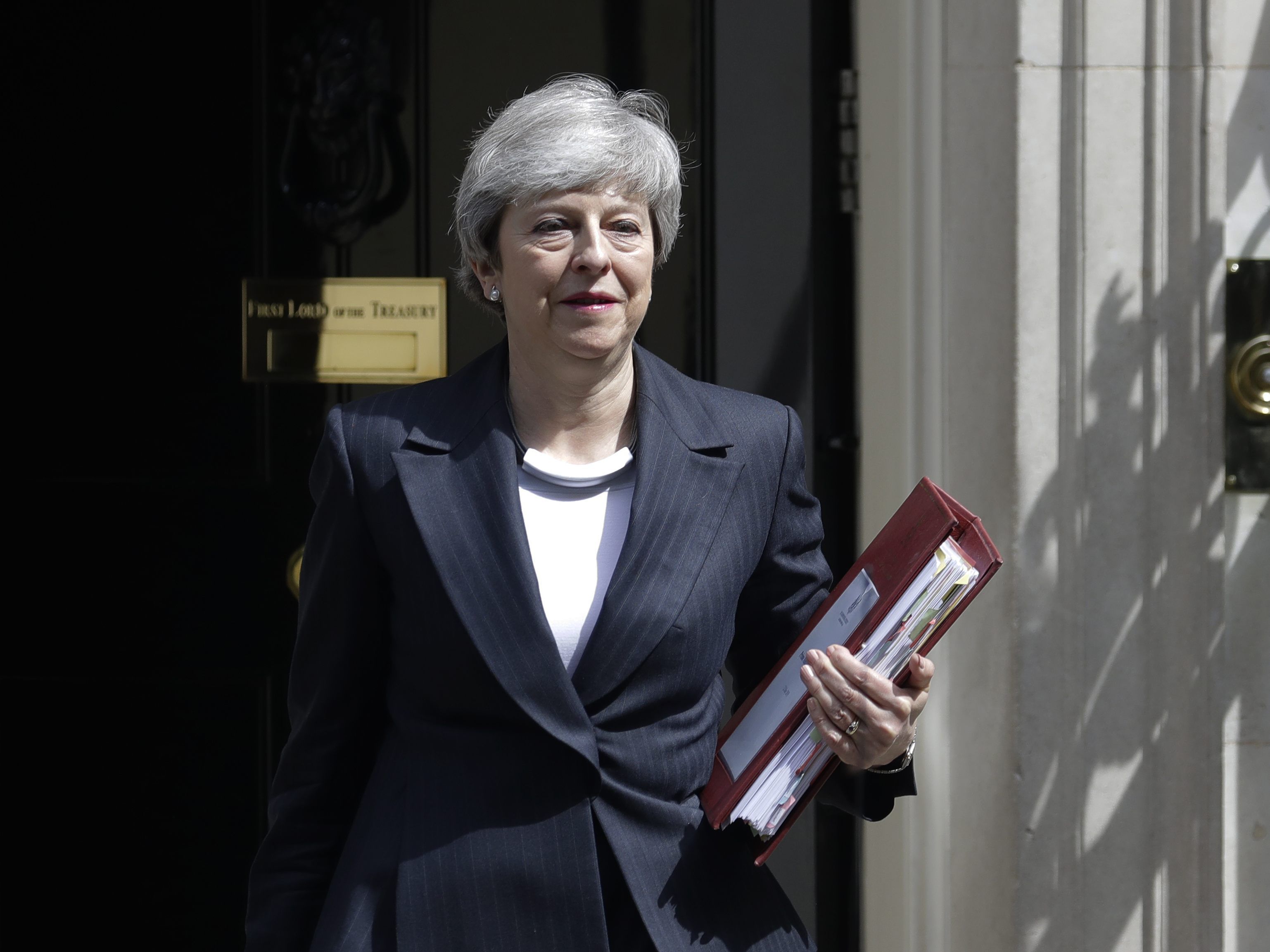 Theresa May tritt am 7. Juni zurück.