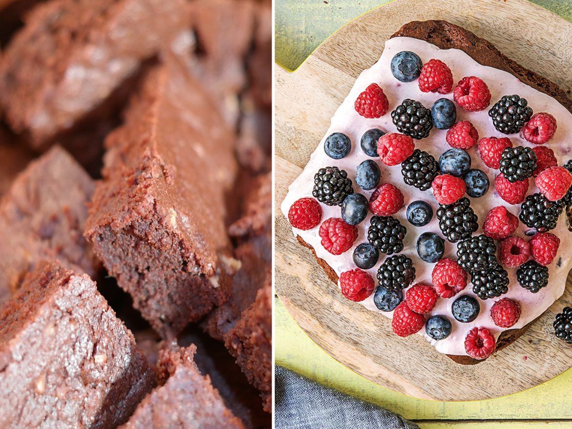 Feiert den Anti-Diät-Tag doch mit einem frisch gebackenen Brownie.