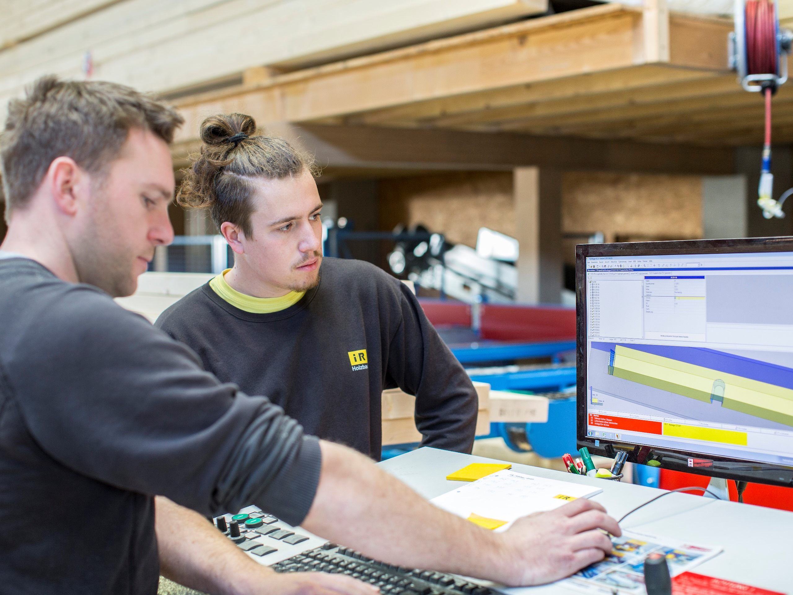 Die Digitalisierung ermöglicht i+R Holzbau, ab Herbst 2019 Lehrlinge als Zimmereitechniker auszubilden.