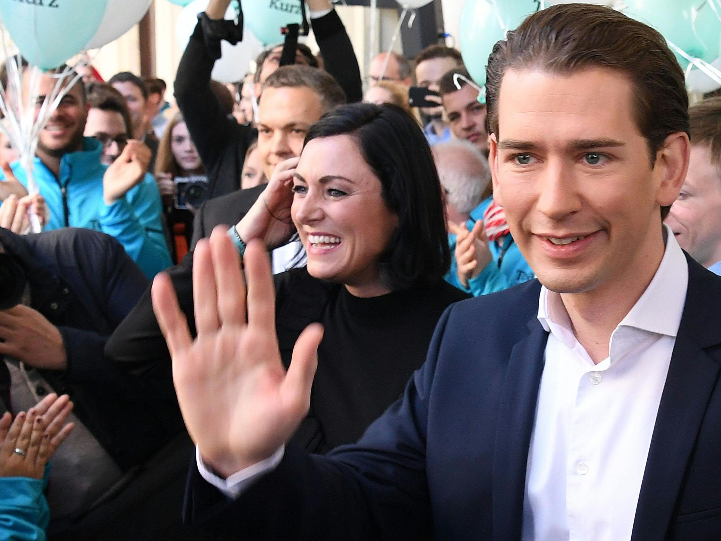 Bundeskanzler Kurz profitiert vom Skandal-Video. Bundeskanzler Kurz profitiert vom Skandal-Video.