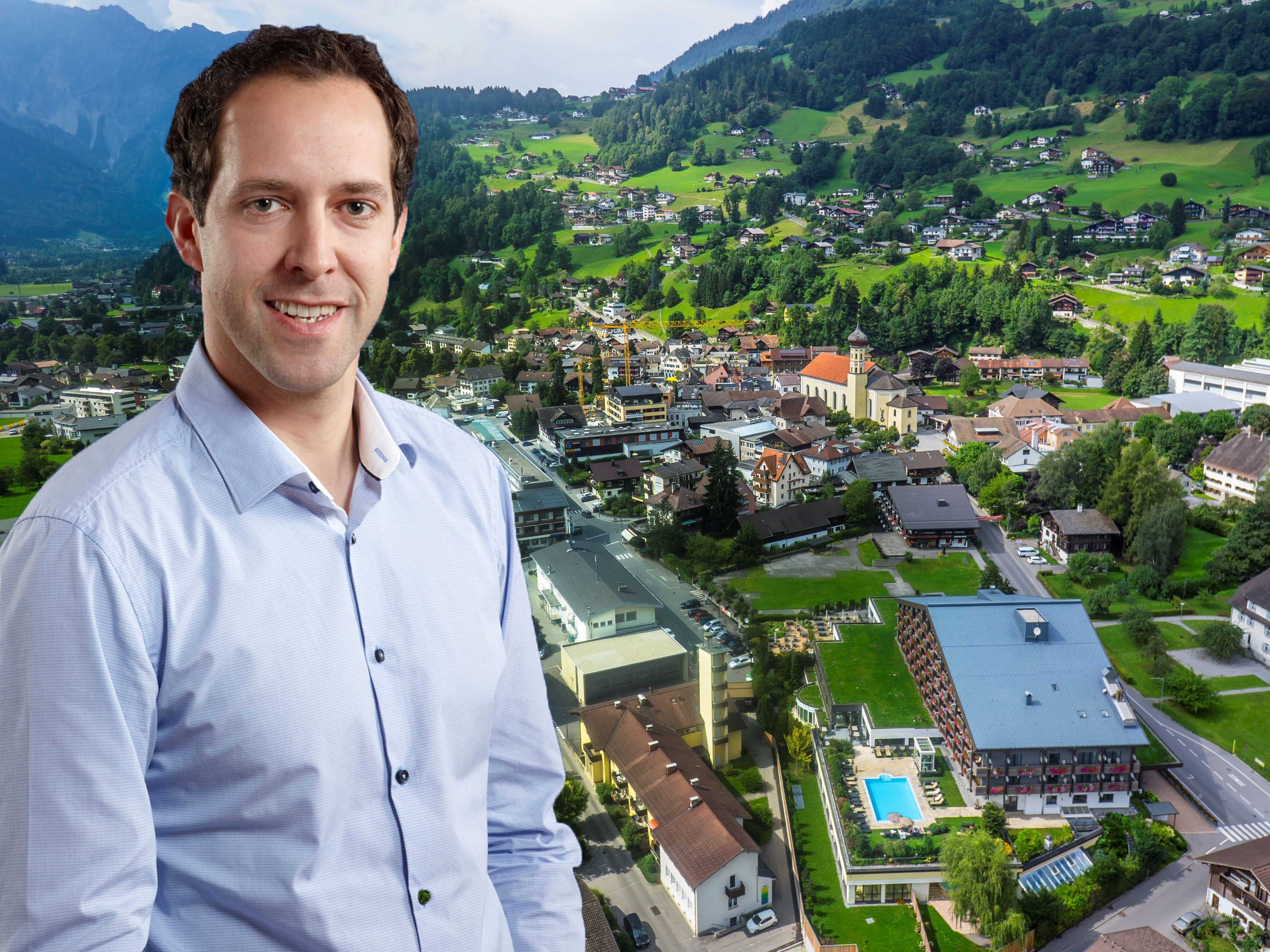 Günter Ratt ist Vizebürgermeister von Schruns und Sprecher der Bürgerinitiative "Metnand för Schru".
