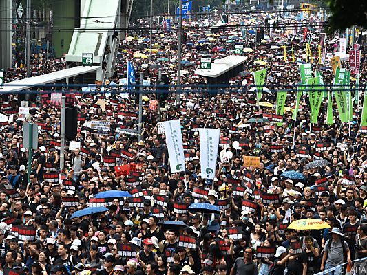 Erneuter Protest in Hongkong