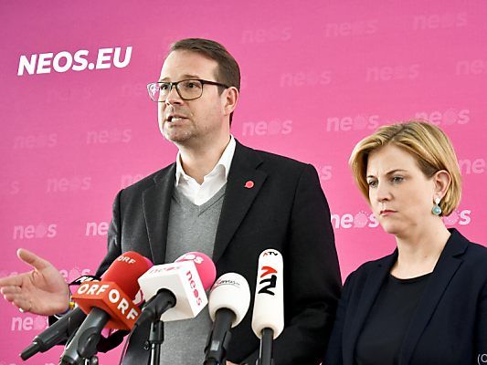 Die NEOS sind unzufrieden