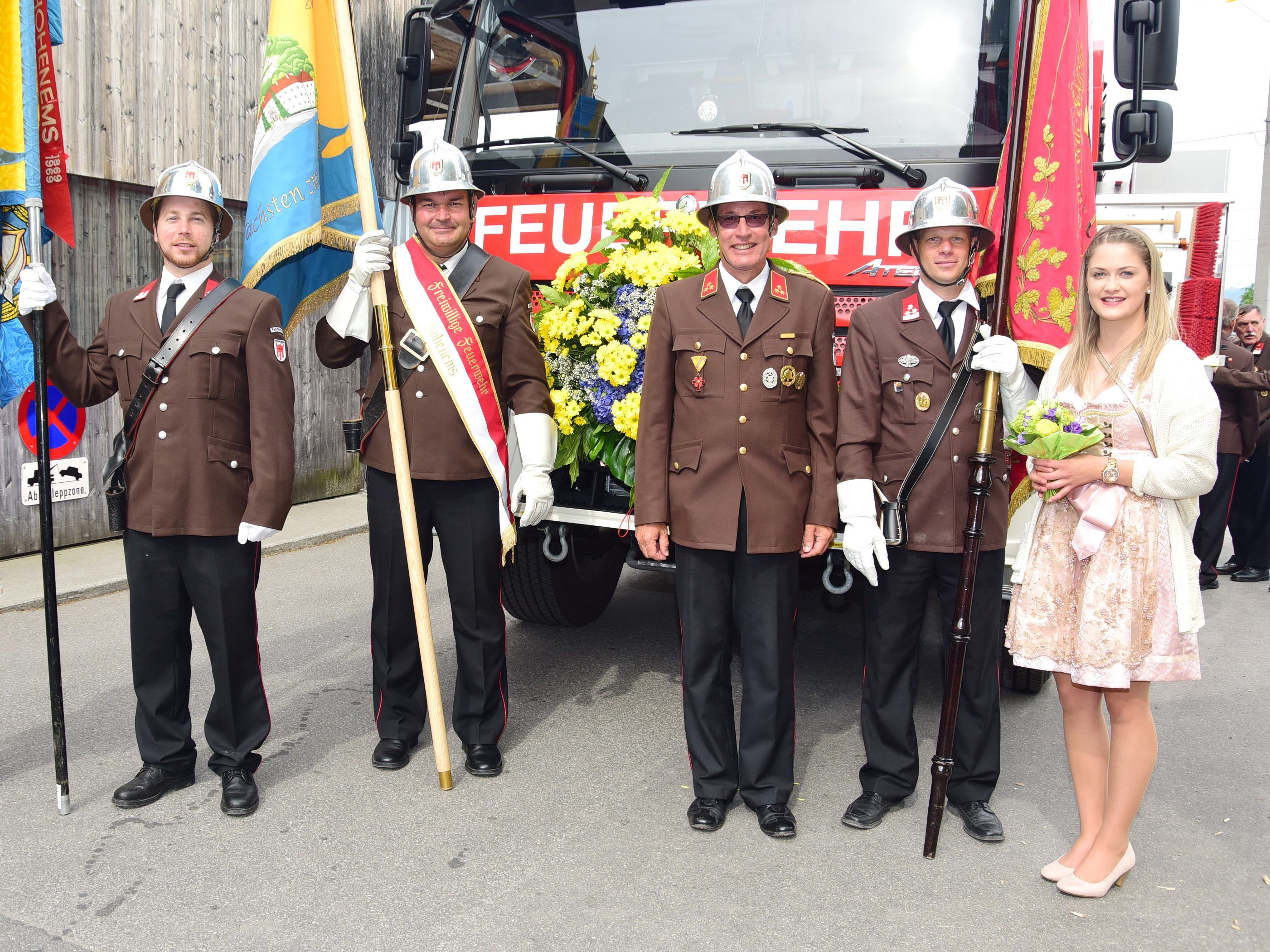 In Hohenems wurden 150 Jahre Feuerwehr Hohenems gefeiert.