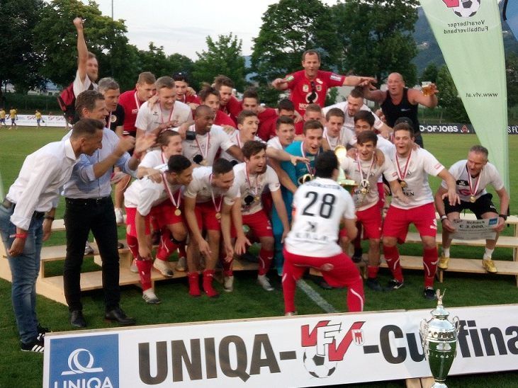 FC Dornbirn siegt gegen Hohenems im VFV-Cupfinale