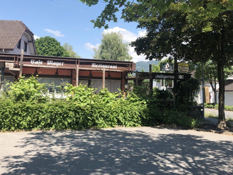 Das ehemalige Café Mayer im Herzen von Feldkirch-Altenstadt könnte die neue Heimat des Sternbräu werden. Aber fix ist das noch nicht.